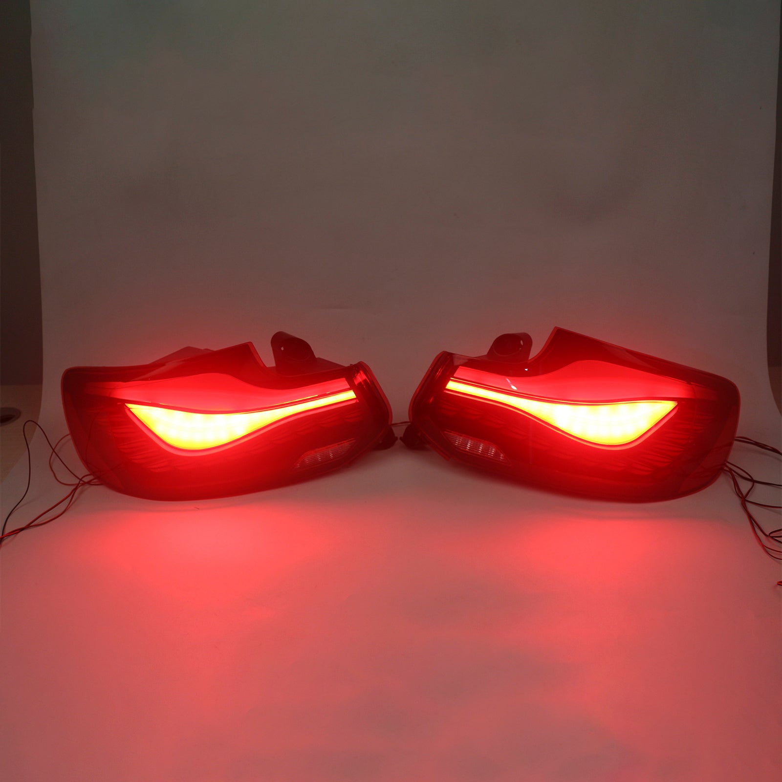 BMW Série 2 F22 F23 F87 228i, 230i L 2014-2019&Conjunto de lanternas traseiras LED vermelhas R 63219491591