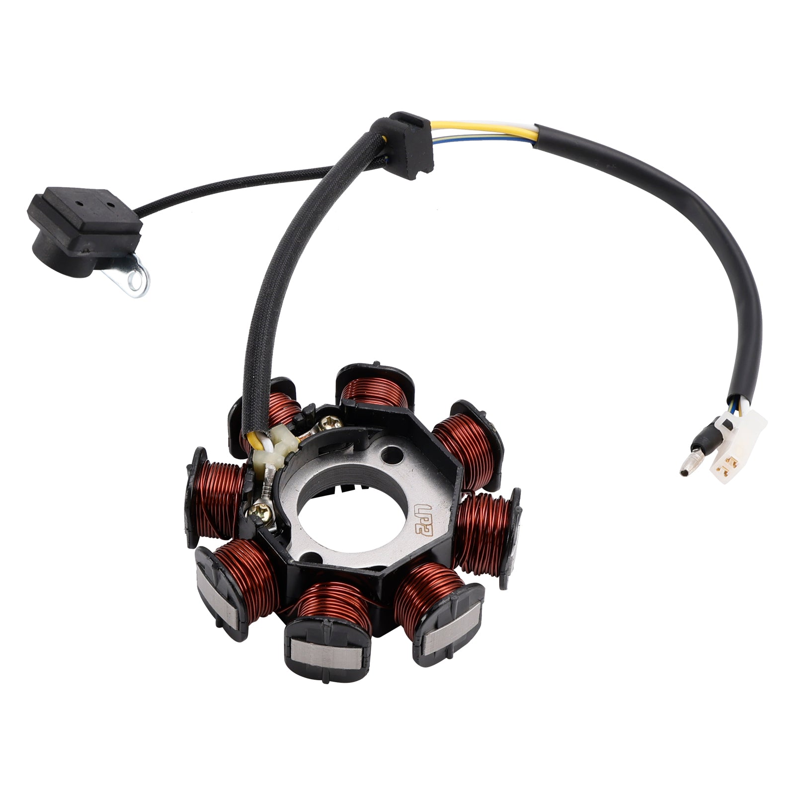 8 Bobina - 3 Wire - Stator Assy para Kawasaki ZX 130 Xcite 2008-2010 21003-0014