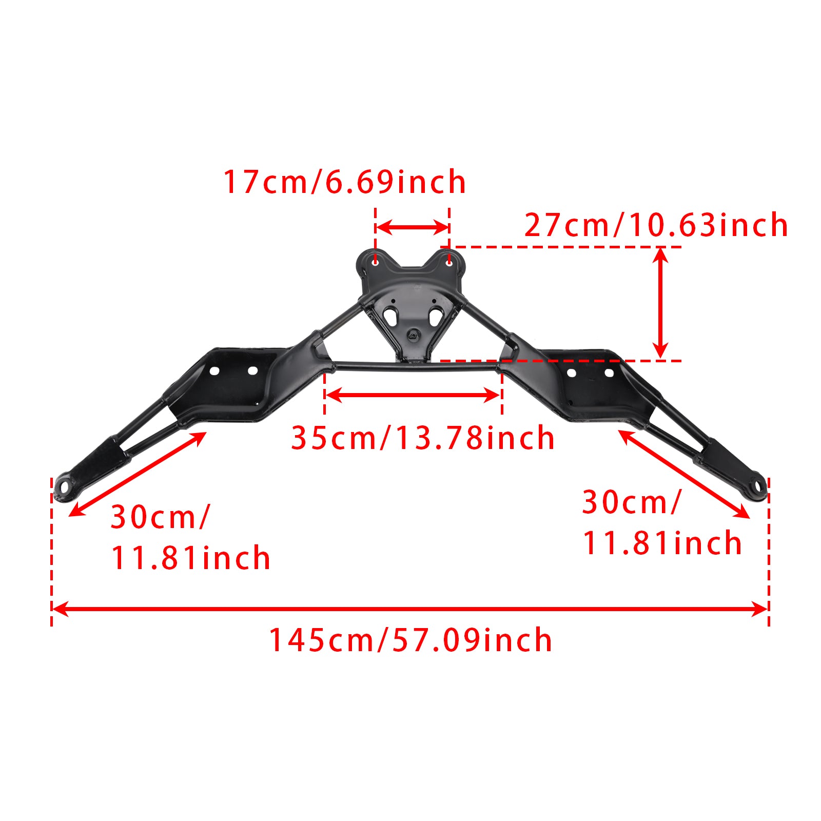 Front Crossmember Subframe Bracket For Infiniti EX35 G35 G37 M35 544B2-EG300