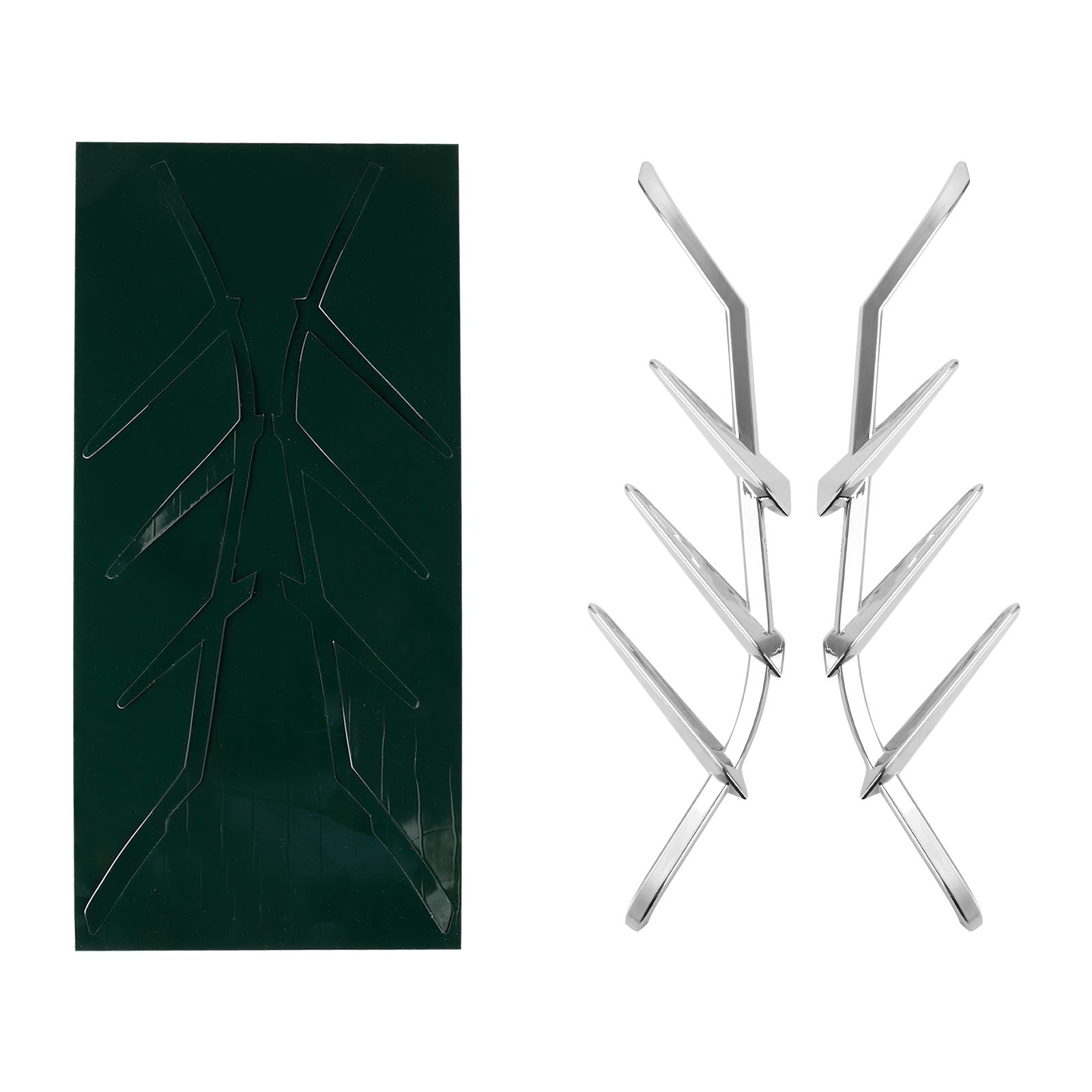Chrome Mid-Frame Luchtgeleiders Versieringen Voor Road Street Electra Glide 2009-2023