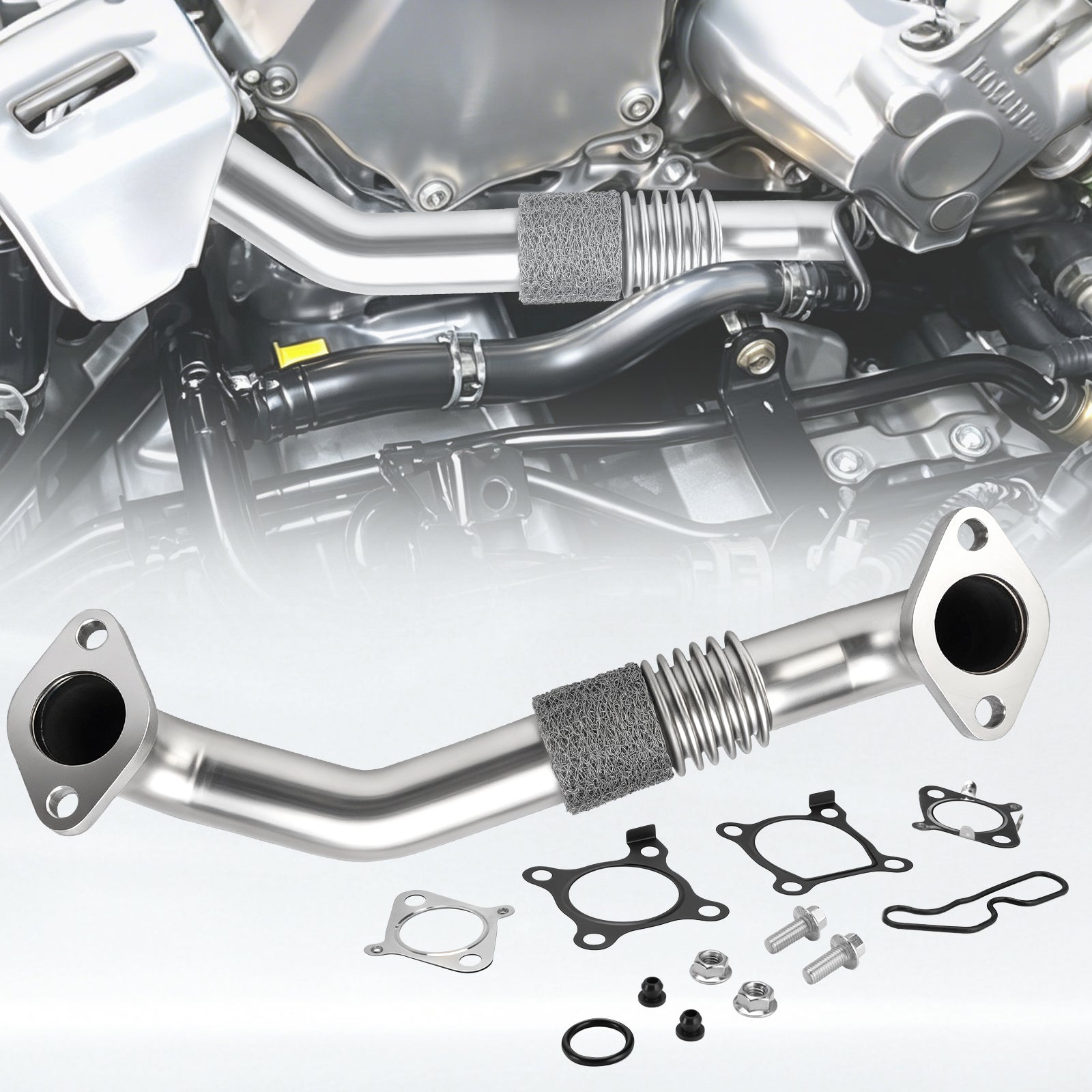 Kit di riparazione tubo EGR per Honda Accord CR-V Civic 2.2 i-DTEC Diesel 18725-RL0-G02
