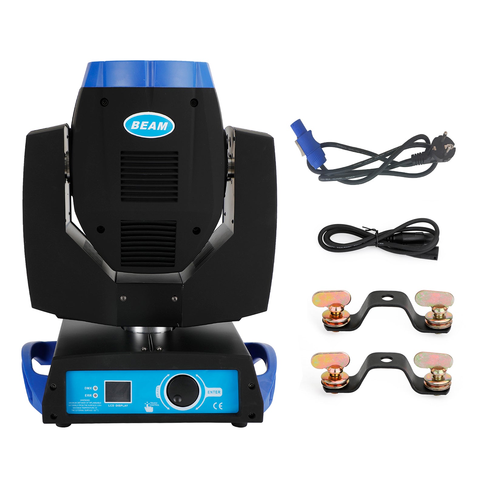 230W 7R Zoom Moving Head Beam Sharpy Light 8 Prism Strobe DMX 16Ch Party Blue