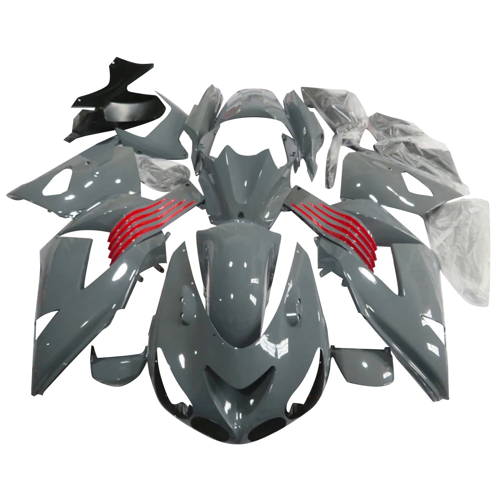 2006-2011 KAWASAKI ZX14R ZZR1400 injektionssats Kit Kroppsarbete