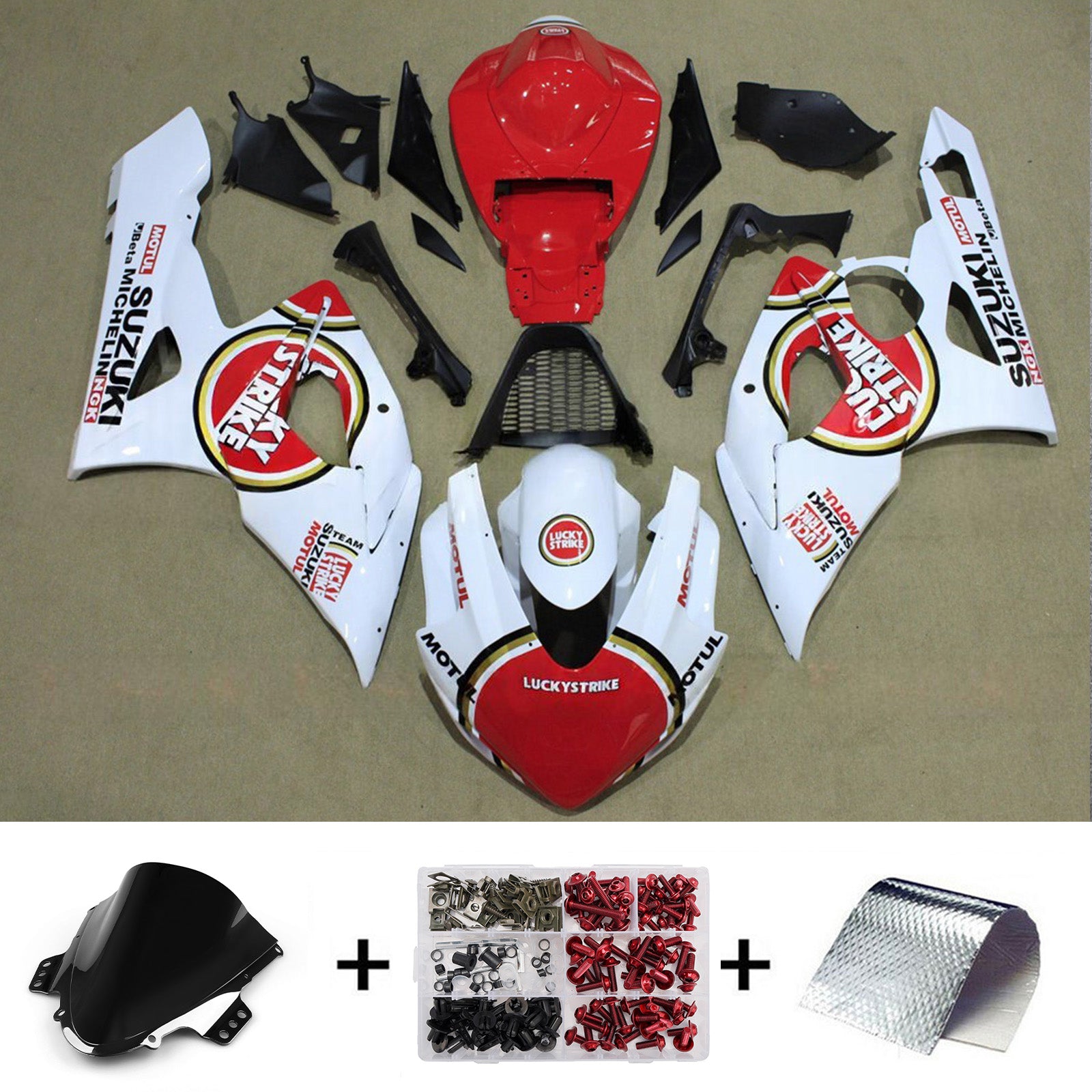 Injection Fairing Kit Bodywork Plastic ABS For Suzuki GSXR1000 2005-2006 K5