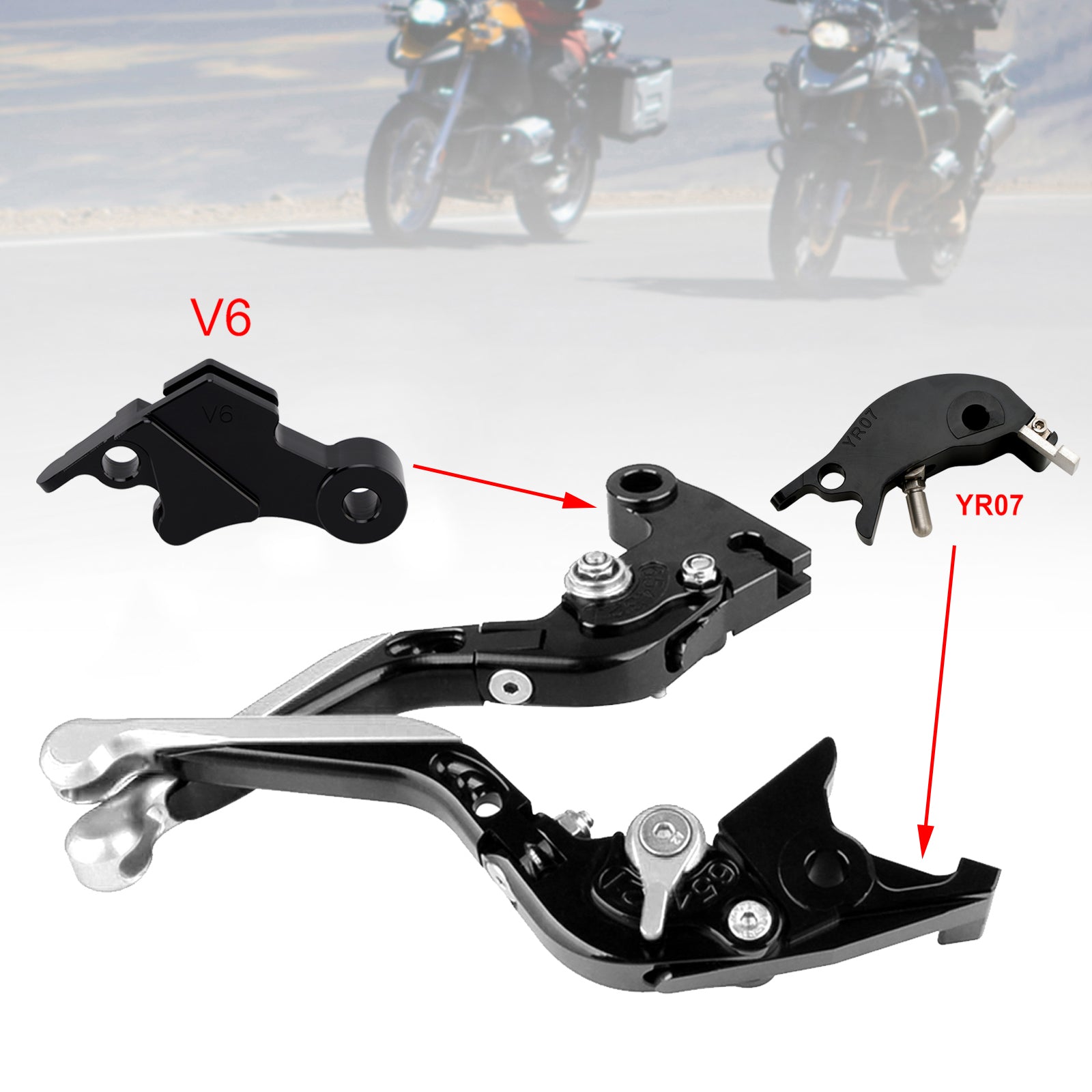 Adjustable Clutch Brake Lever fit for YAMAHA XSR900 XSR900GP MT-09 MT-09SP 24-25