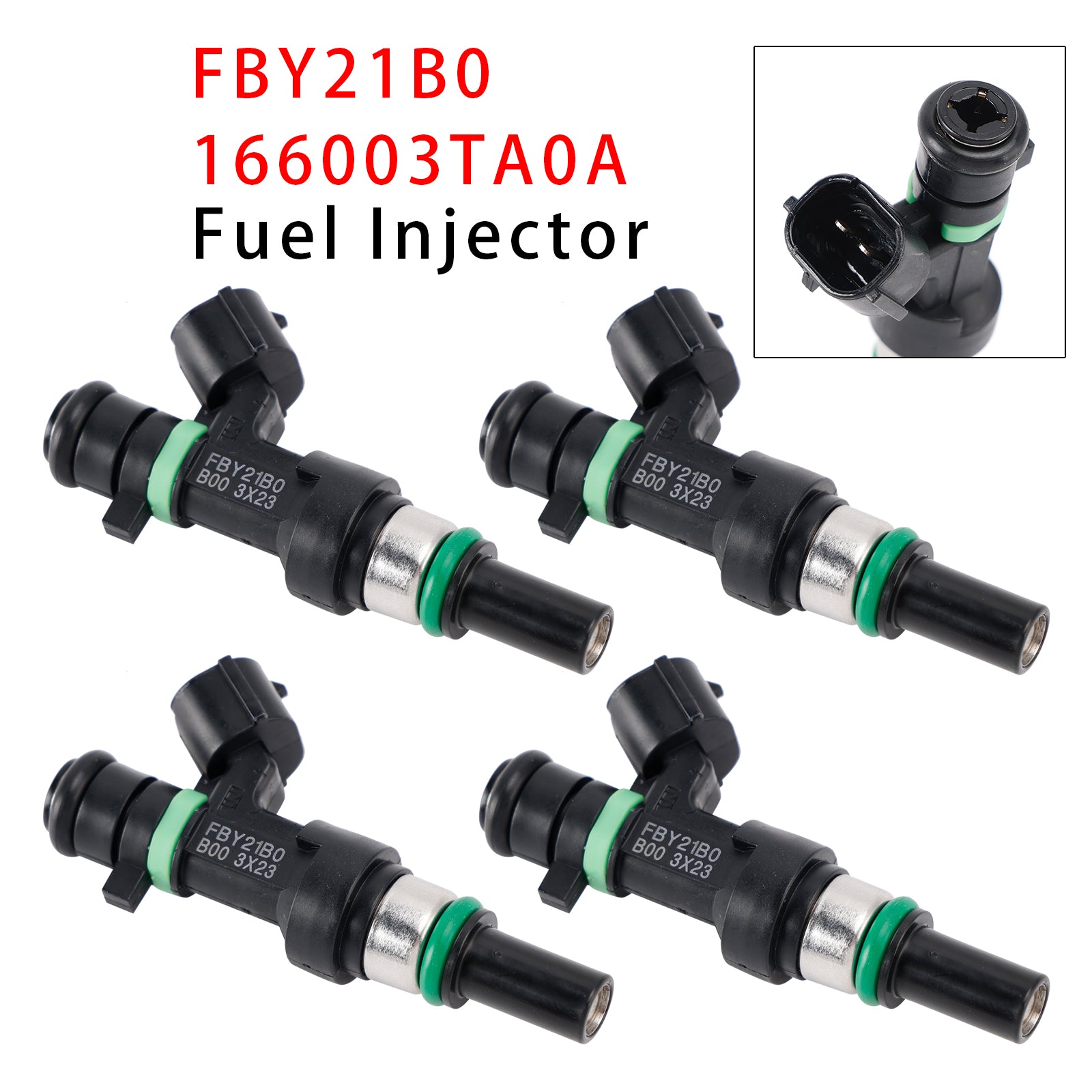 4Pcs Fuel Injector For Nissan Altima Rogue X-Trail 2.5L 13-16 FBY21B0 166003TA0A