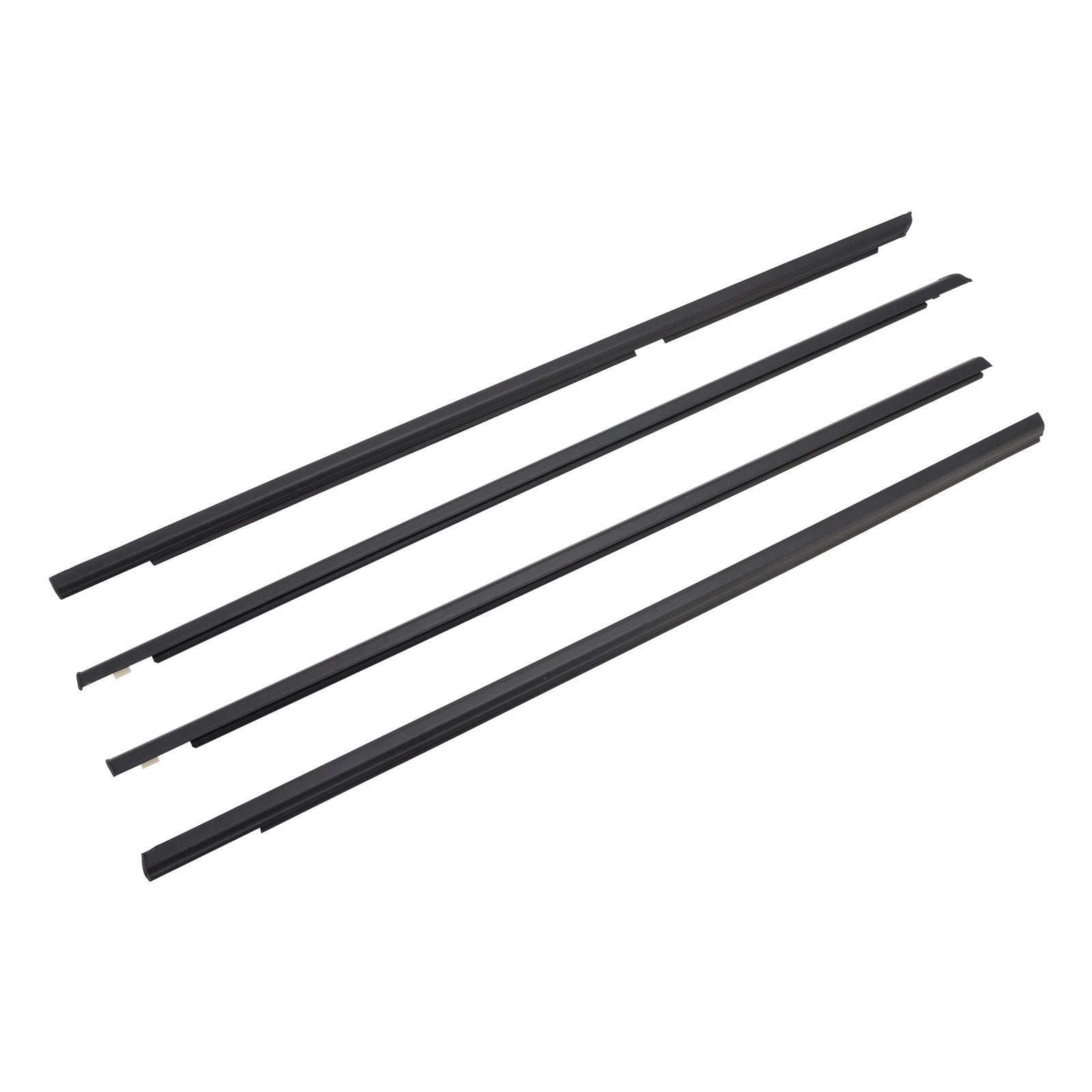 2009-2013 Suzuki Grand Vitara 4-delige deurglasriem buitenste lijstafdichting