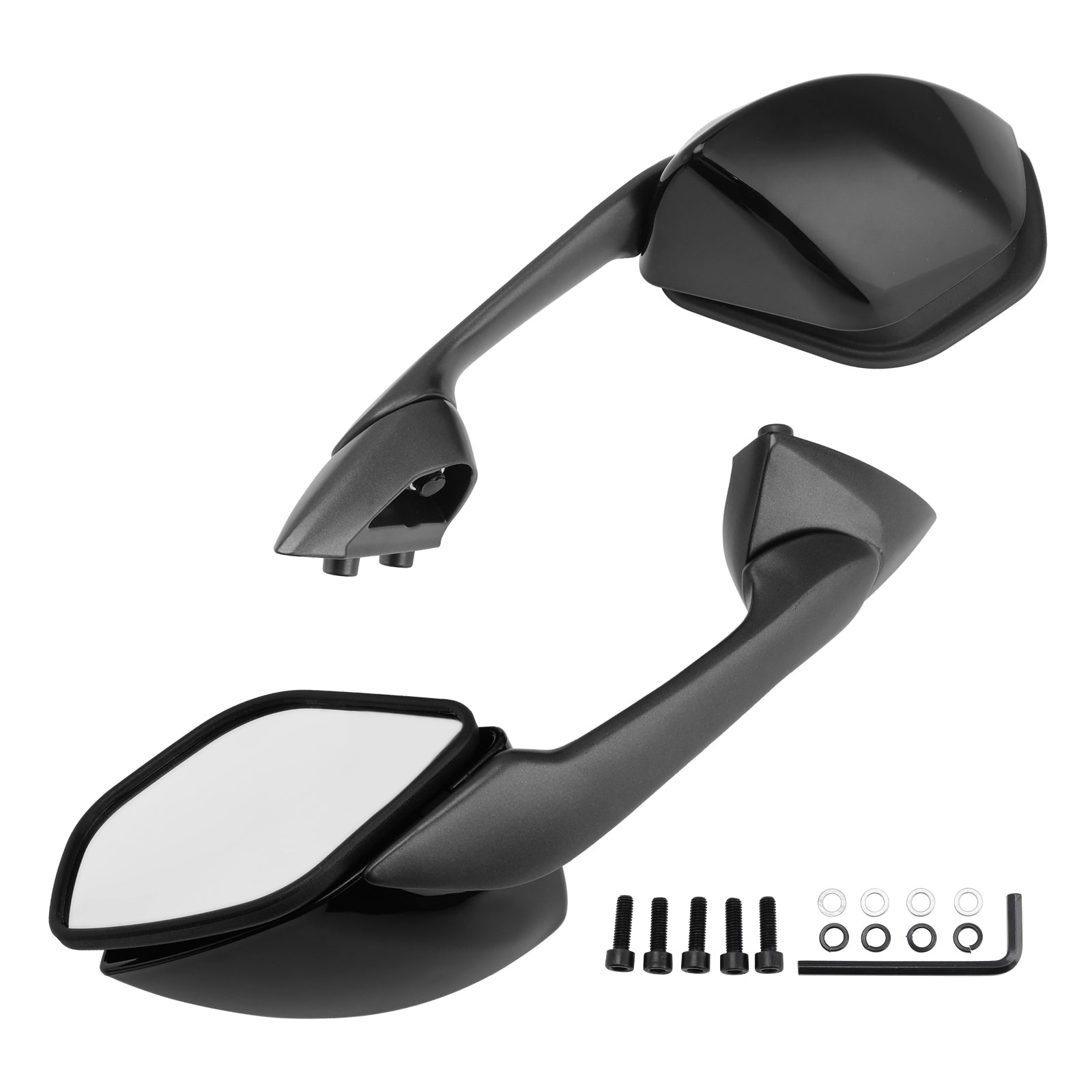 2022-2024 SUZUKI GSX1300R HAYABUSA BLACK PAIR REAR VIEW MIRRORS LEFT & RIGHT 56500-10L00