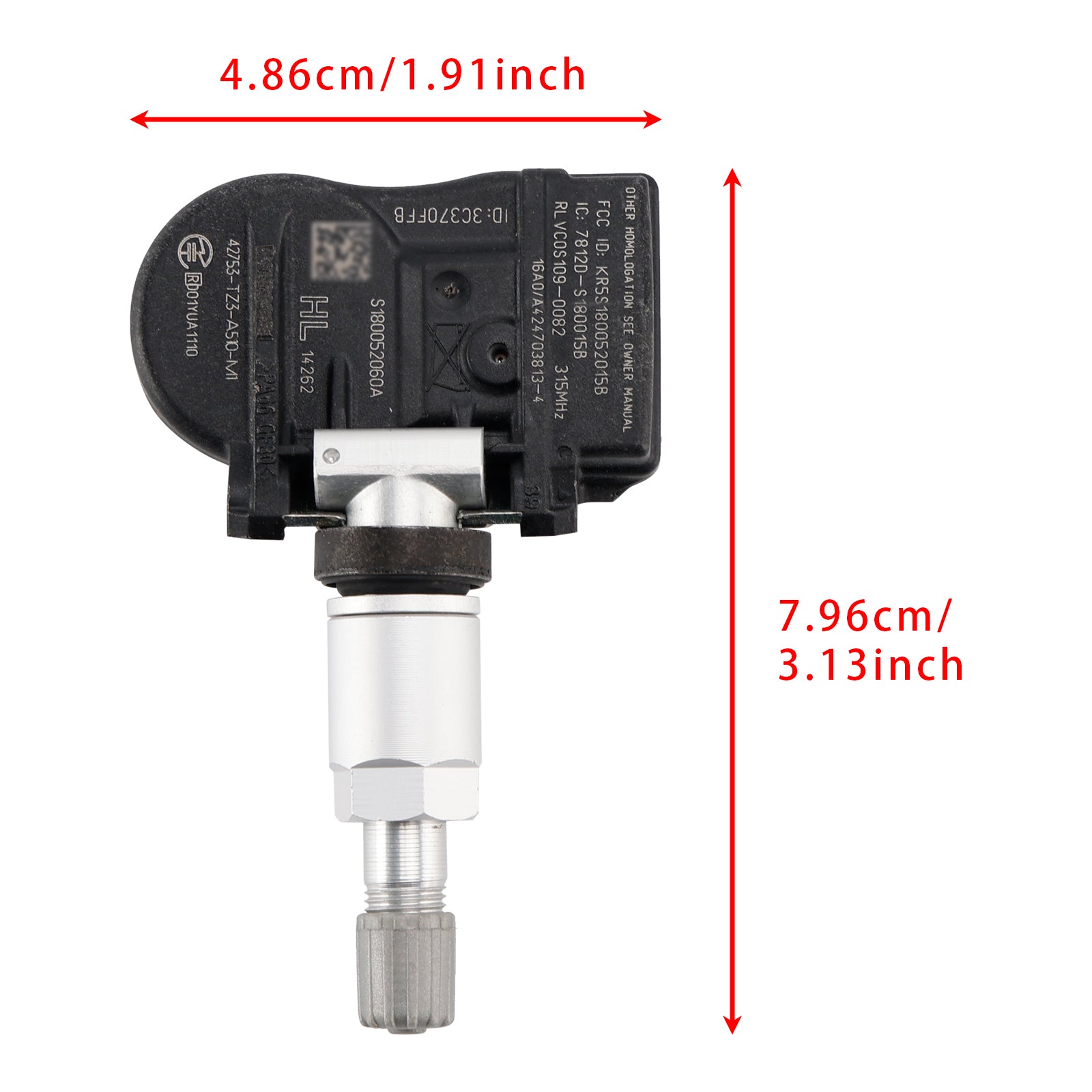 4X TPMS Tire Pressure Sensor For Acura MDX RDX TLX ILX 42753TZ3A51