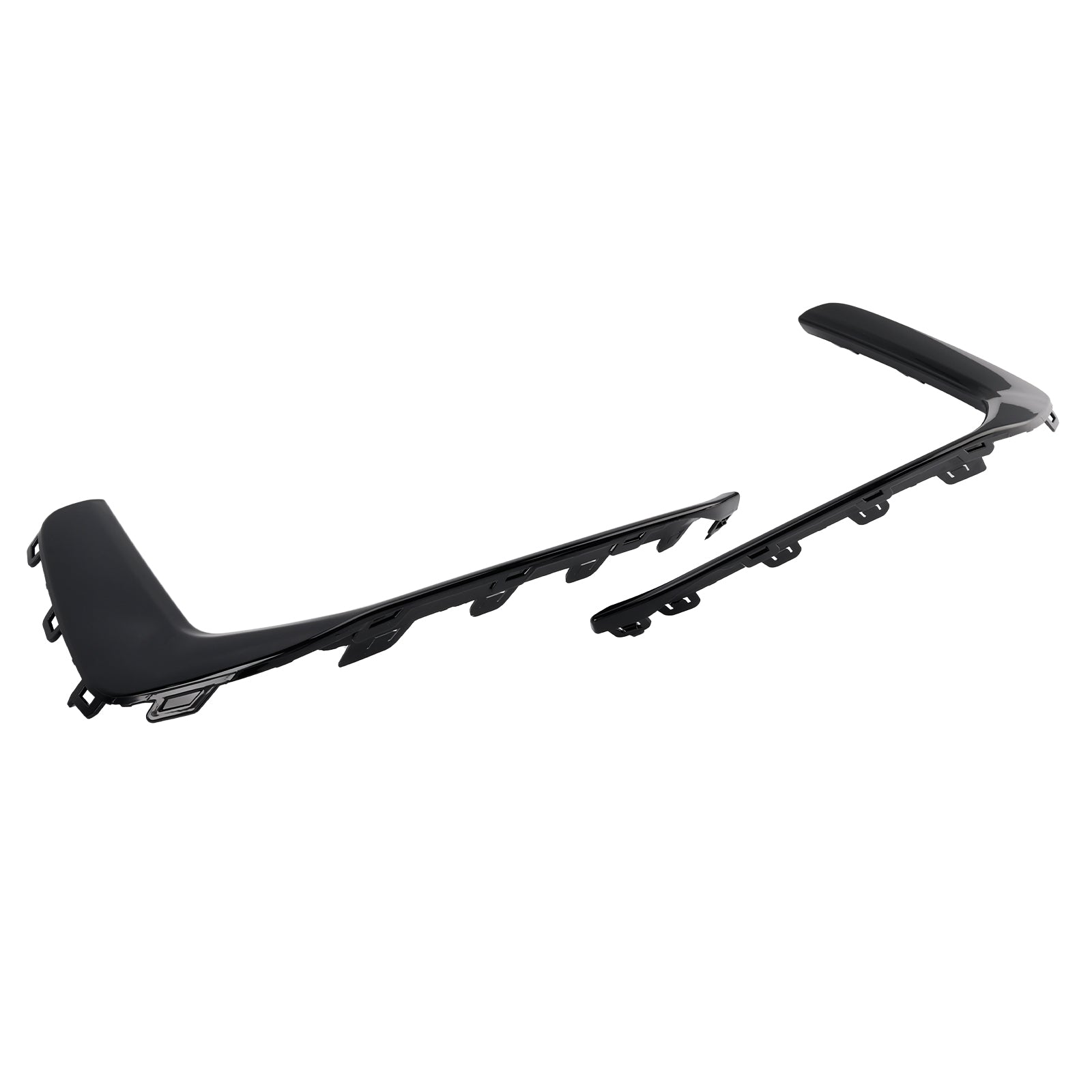 2019-2023 Audi A6 C8 S-Lijn S6 2PCS Mistlamp Lampbekleding Zwart