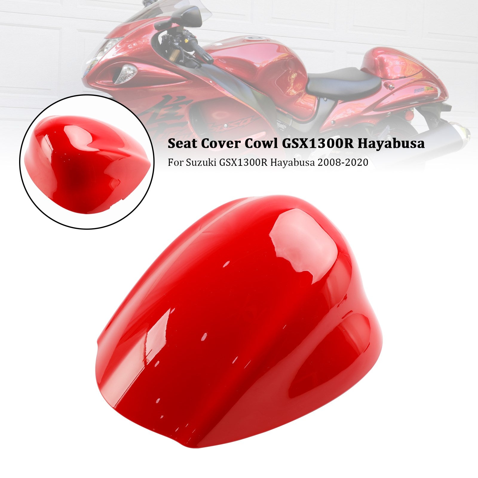 2008-2020 Suzuki GSX1300R GSX-R1300 Hayabusa baksete Fairing Cover
