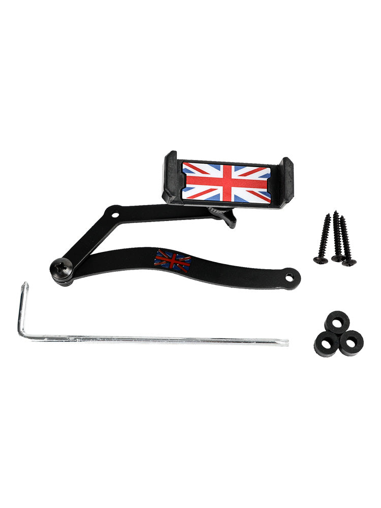 360 ° rotatie auto mobiele telefoonhouder voor Mini Cooper R50 R52 R53 rood