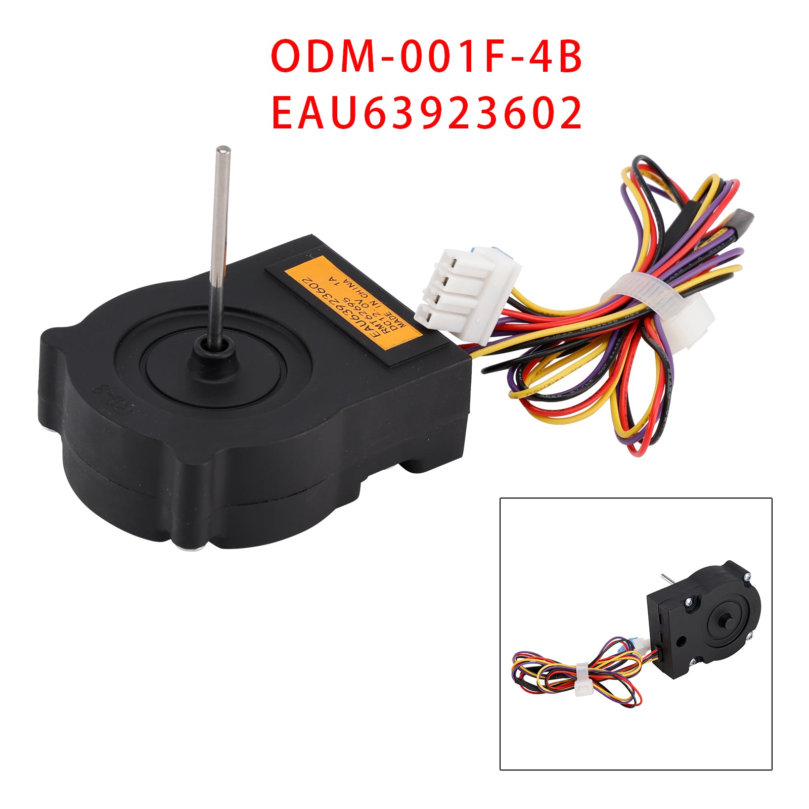 Eau63923602 kjøleskap kondensator viftemotor for LG kjøleskap DC 12V