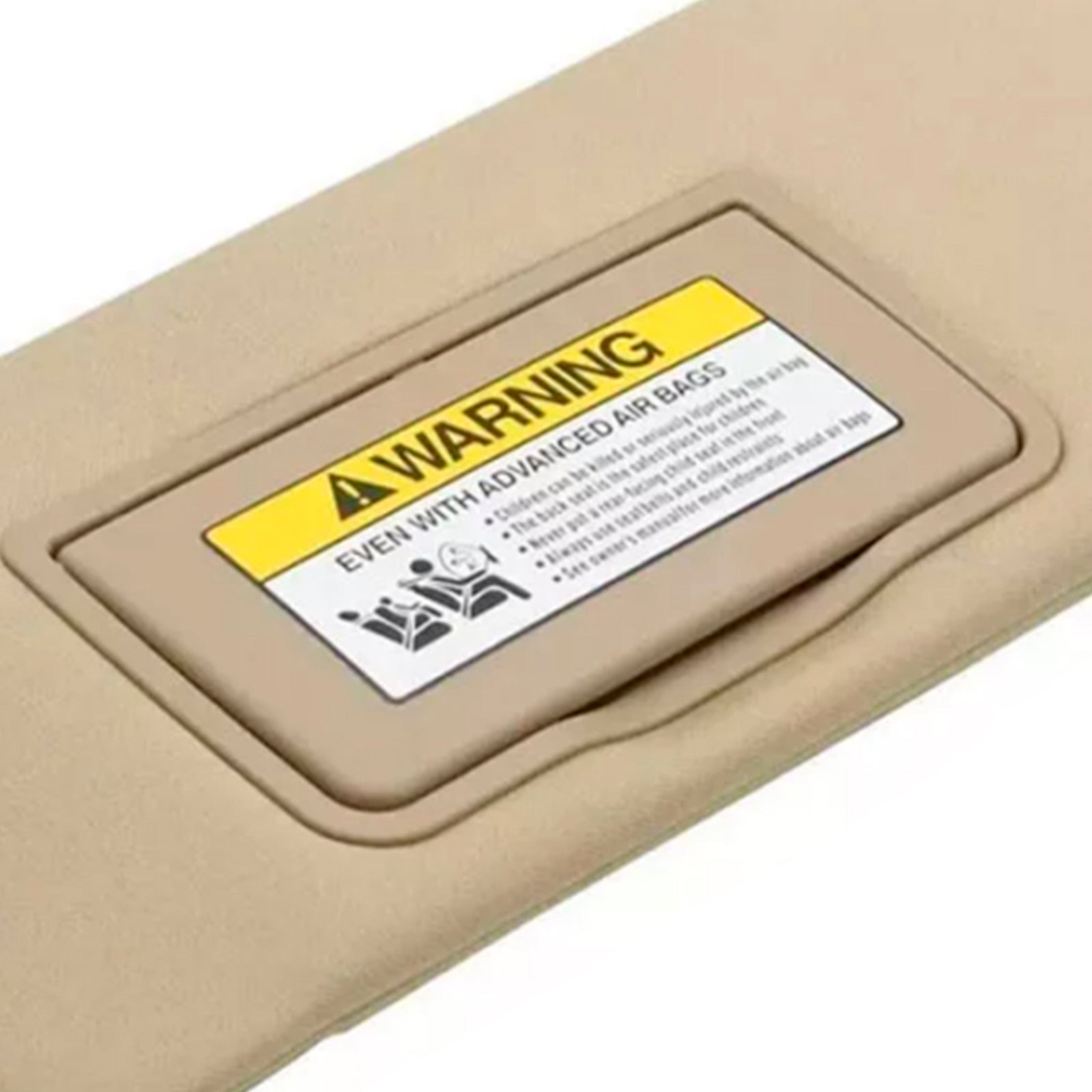 2008-2017 Honda Accord beige ľavá strana vodiča Sun Visor 83280ta5a51za