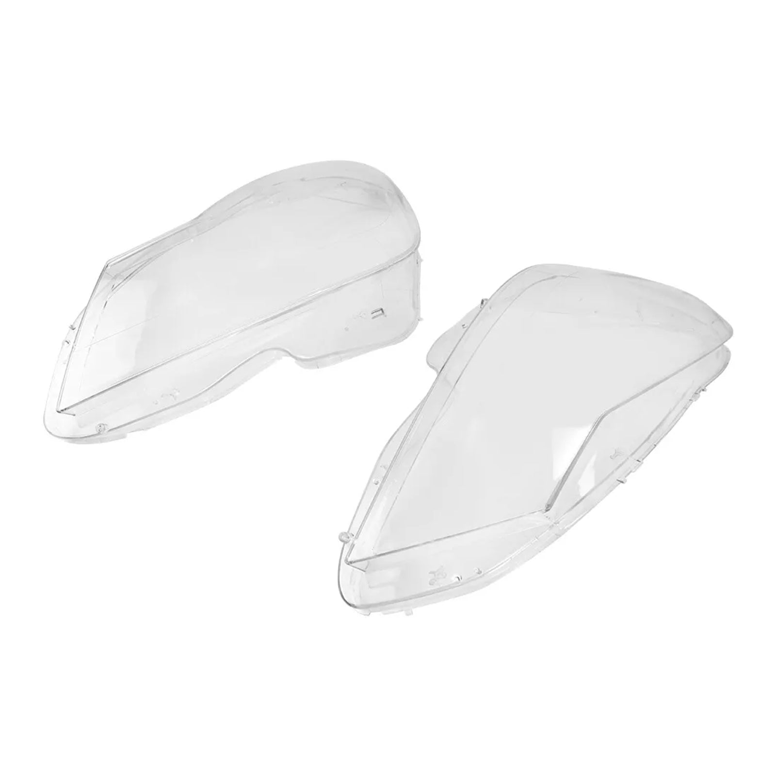 Mercedes Benz C 2011-2015 W204 2 peças de capa para lente de farol dianteiro abajur