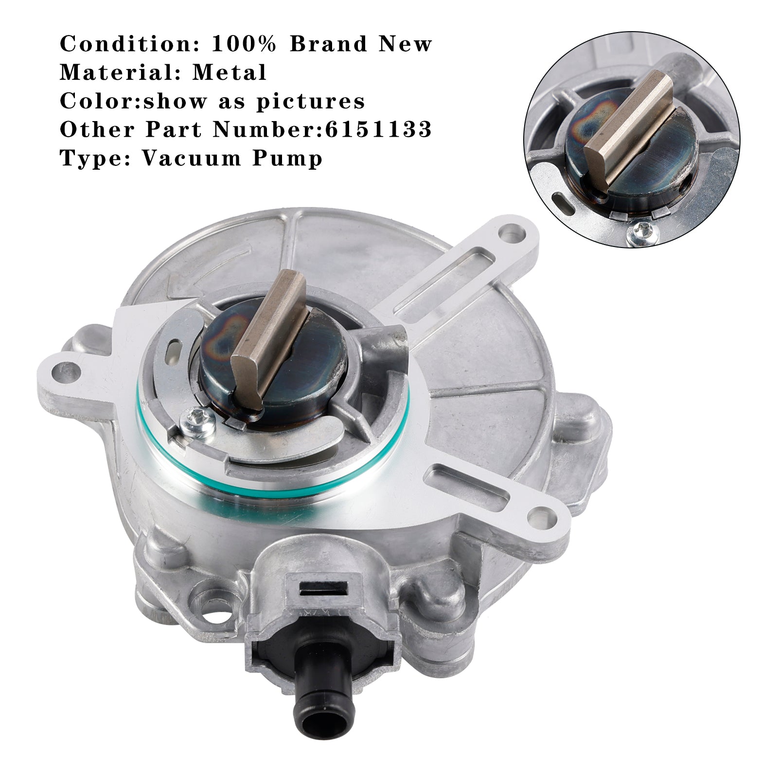 Vacuümpomp 06E145100T voor Audi A4 A6 A8 2.4 3.2 FSI