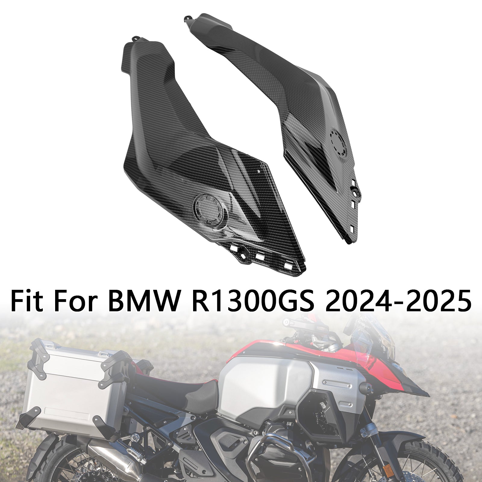 2024-2025 BMW R1300GS Side Gas Tank Frame Painel de capa de fada de capa de fada