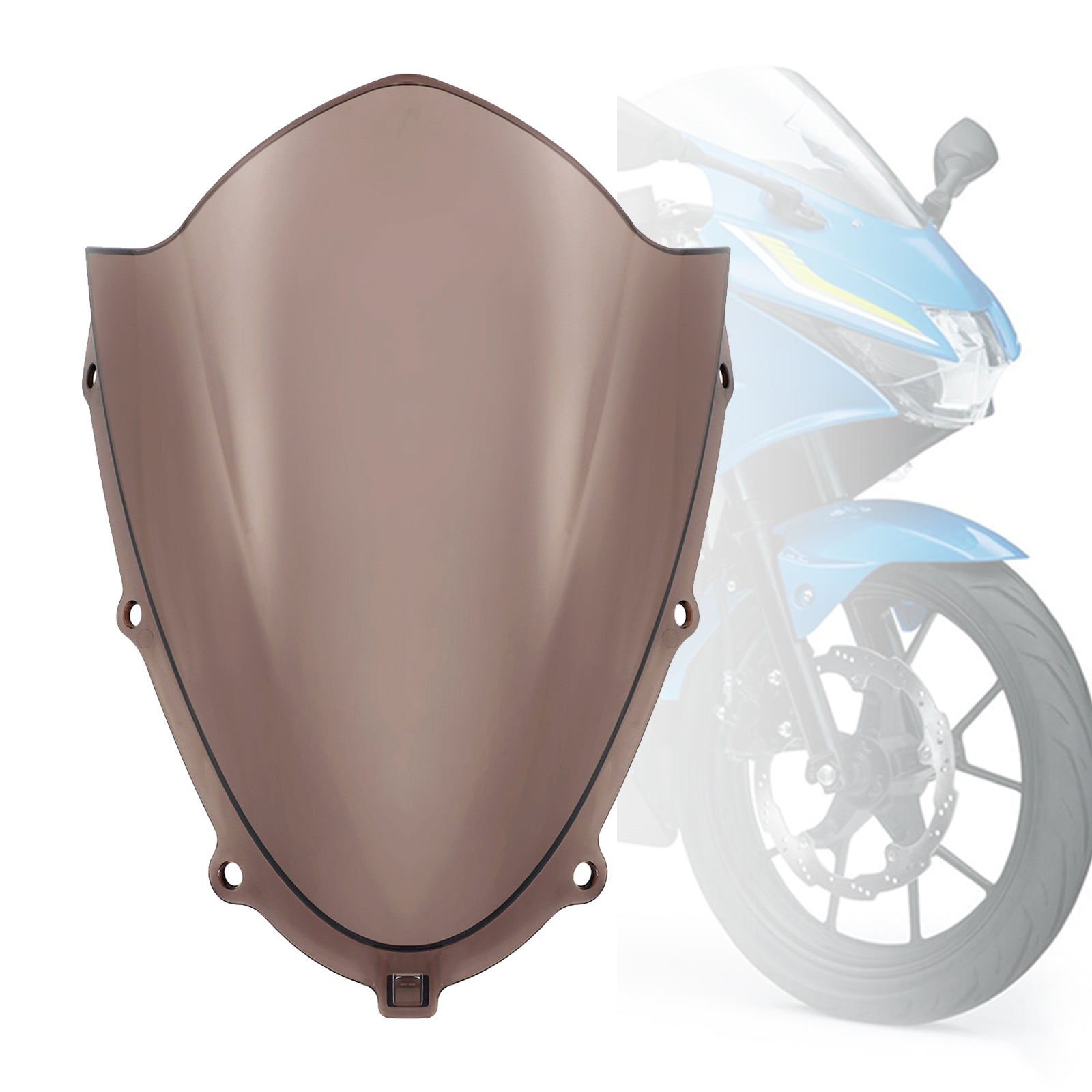 2018-2022 Suzuki GSXR125 GSXR150 Černé sklo čelného skla