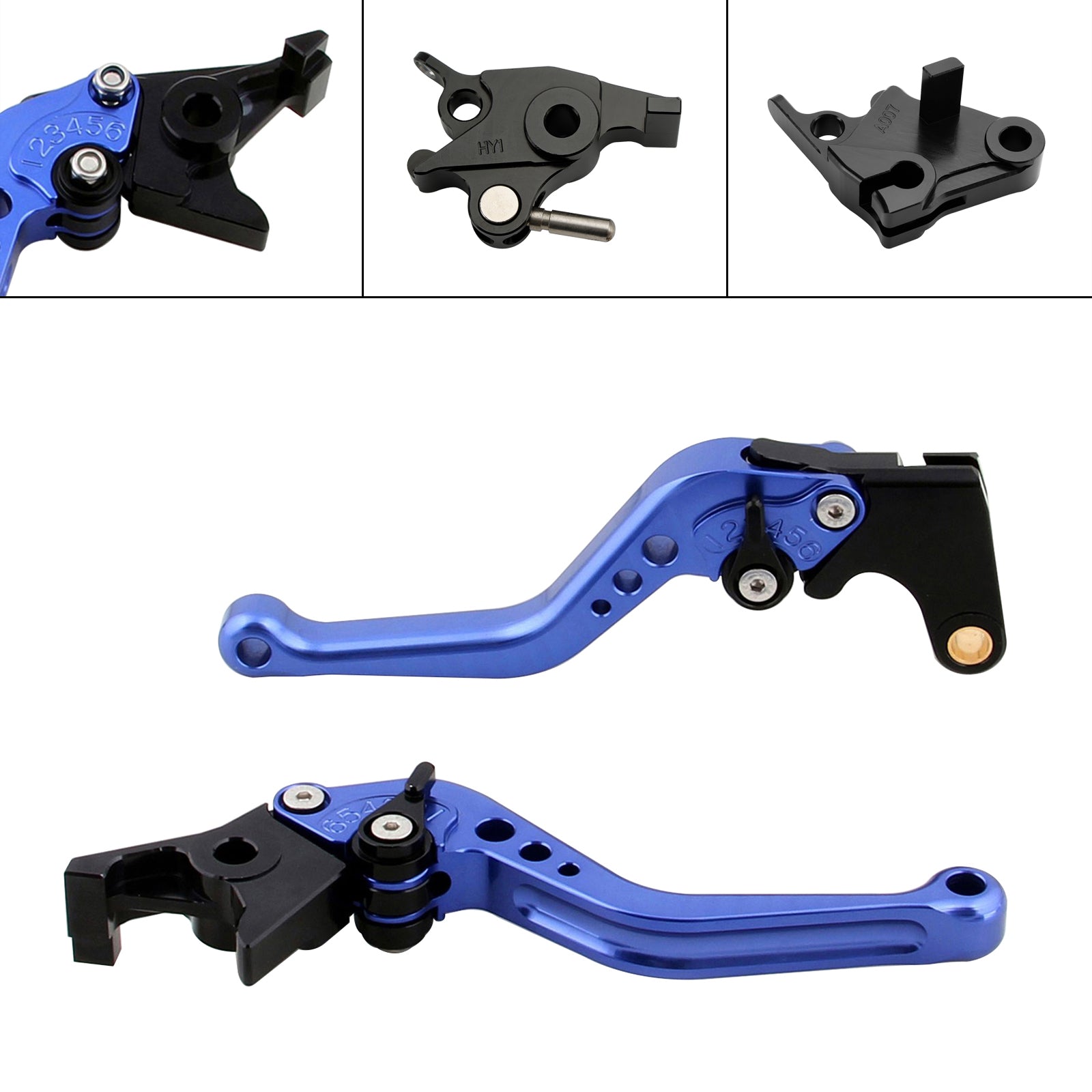 Ny kort kopplingsbromsspak Fit för CFMOTO 400NK 650NK 650MT 650GT 2020-21