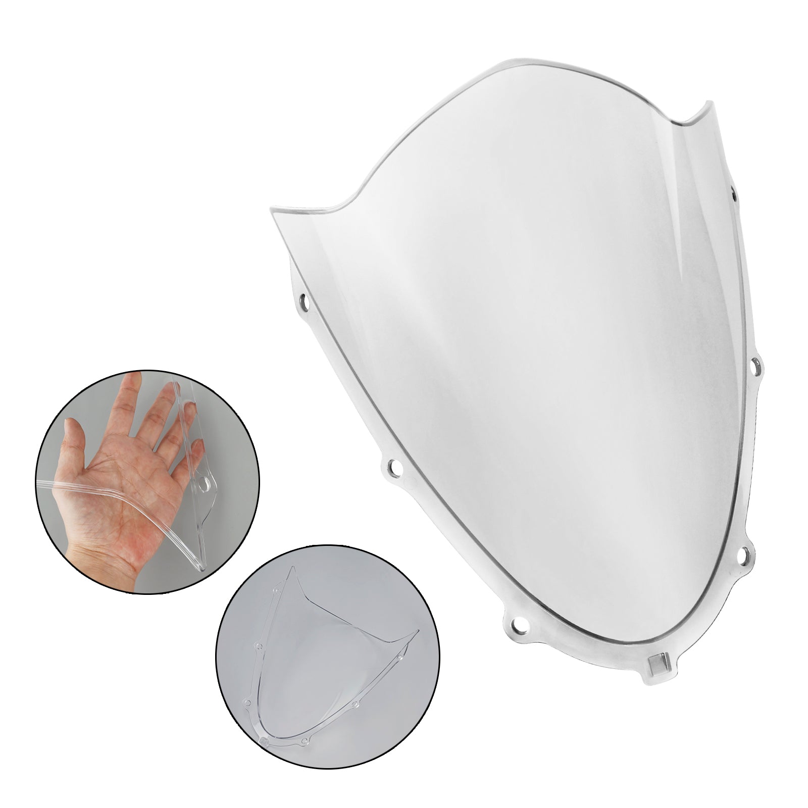 2018-2022 Suzuki GSXR125 GSXR150 Černé sklo čelného skla