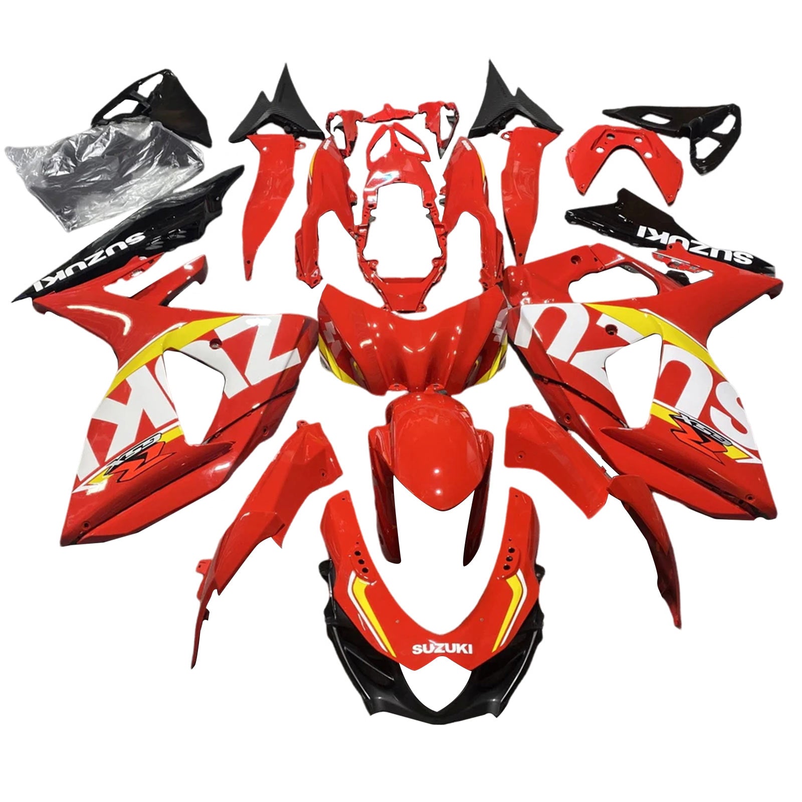 2009-2016 Suzuki GSXR1000 K9 Kit de camerage d'injection Bodywork Plastic Abs