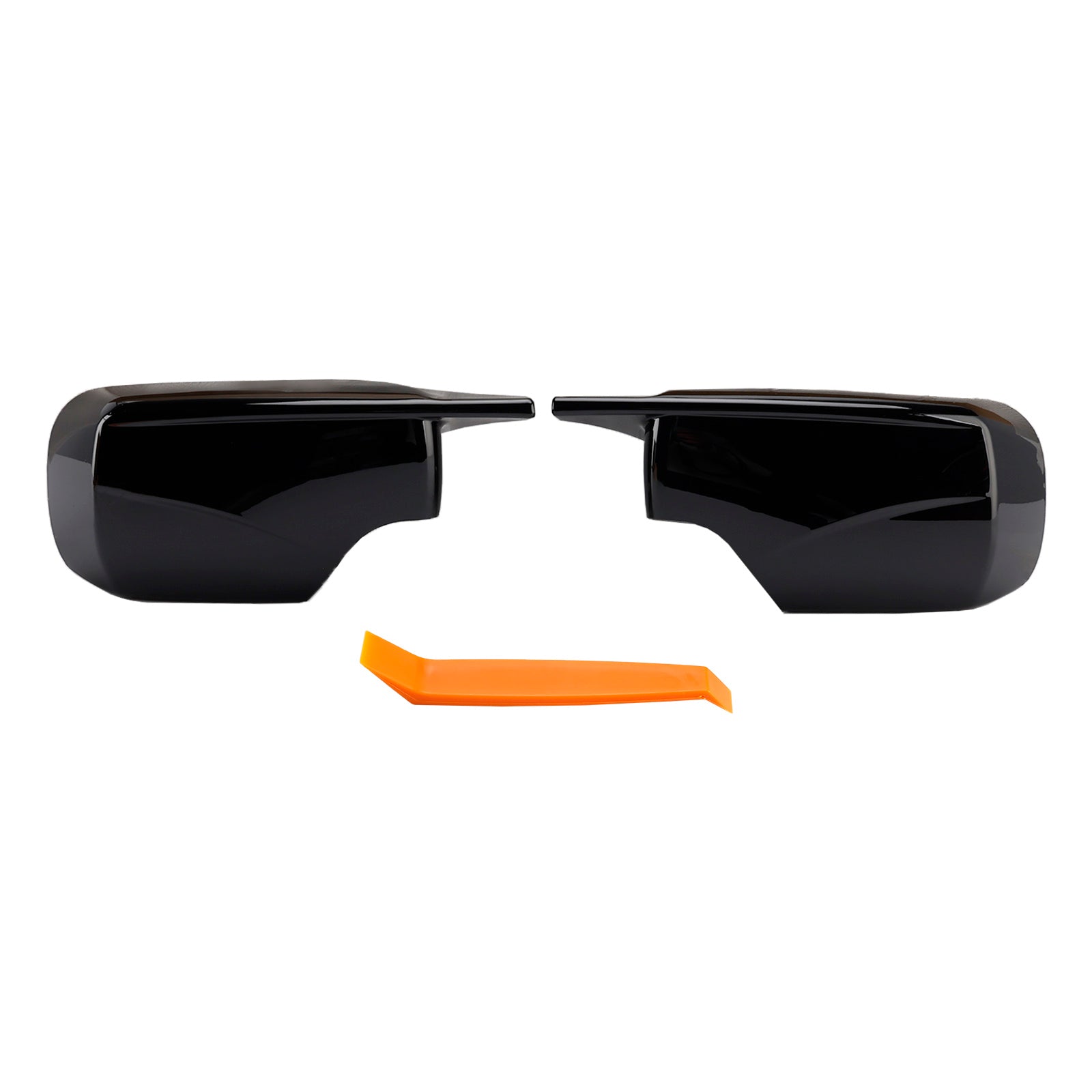 2PCS M Style Wing Car Side Mirror Cover Caps for BMW E46 Sedan E39 4DR 1998-2005