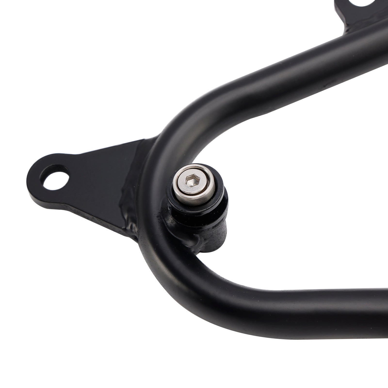 2024-2025 Kawasaki Eliminator 500 Soporte de montaje para bolsa de sillín lateral, negro