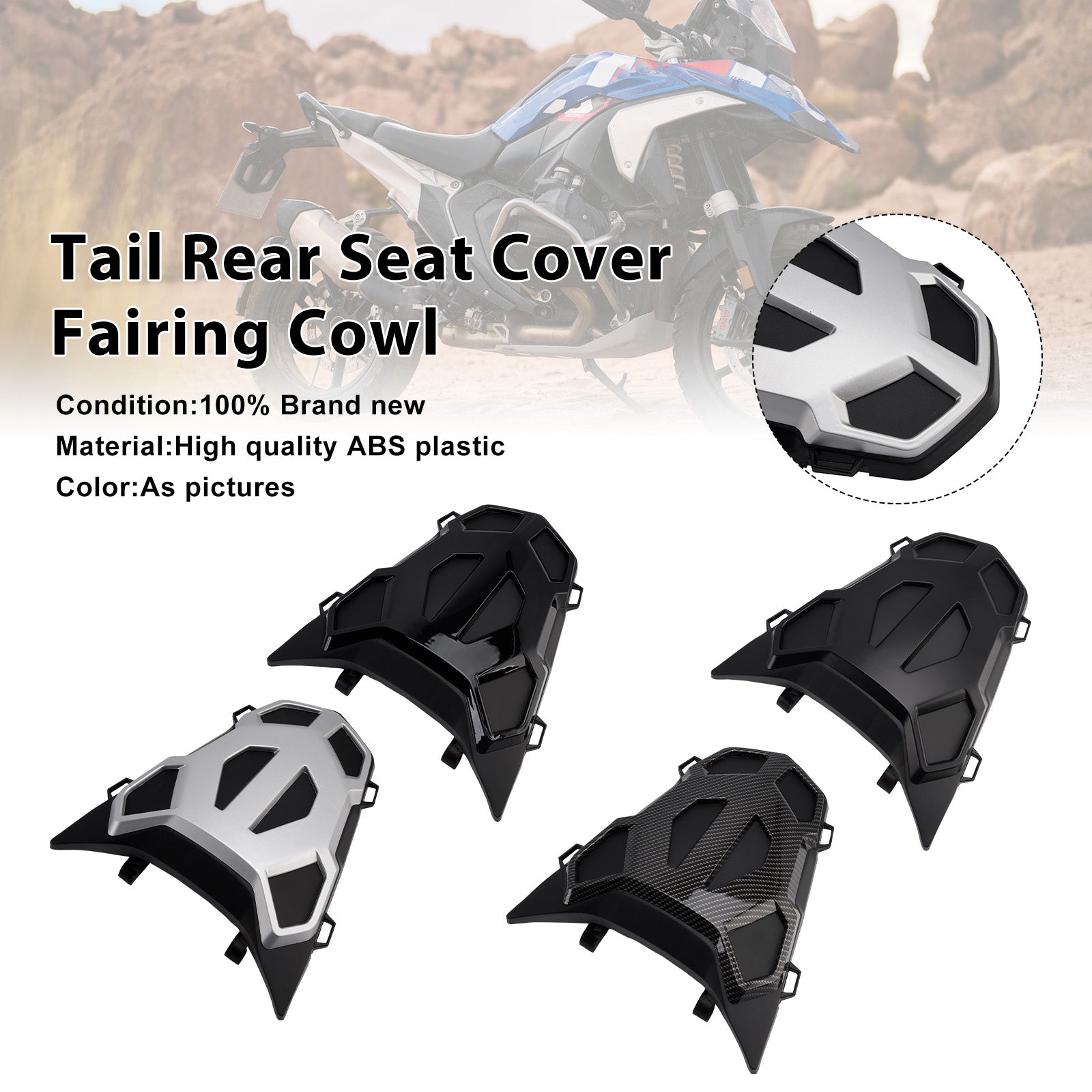 Tail Rear Seat Cover Fairing Cowl For BMW R1300GS 2024-2026
