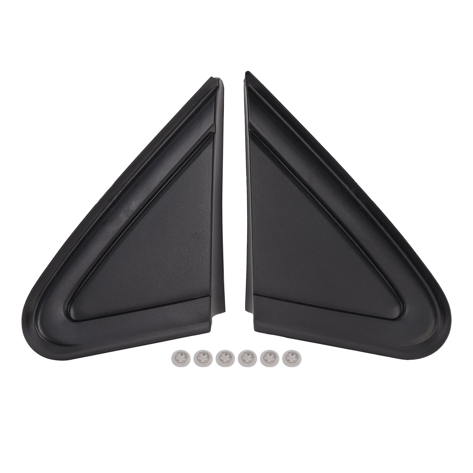 2X Exterior Mirror Triangle Trim for VW Polo 6Q0853274A 6Q0853273A