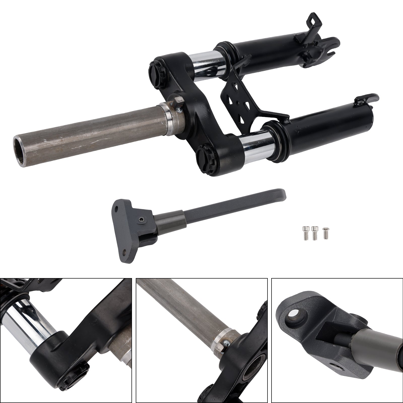 Voorvorkschokdemper met voetstandaard voor Ninebot Max G30 e-scooters