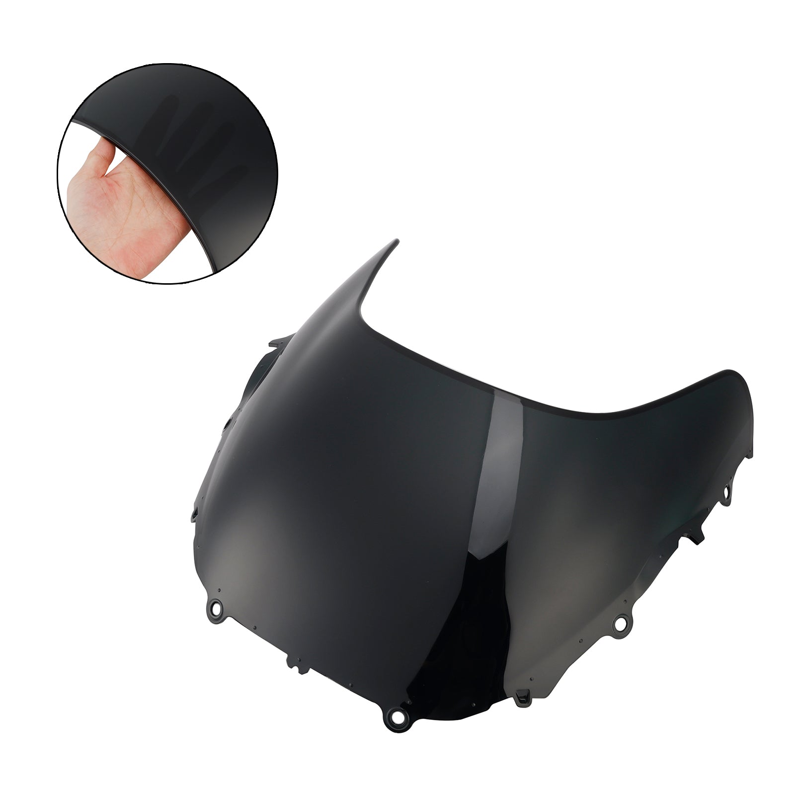 2024-2025 YAMAHA XSR900 GP Voorruit Voorruit + Beugel