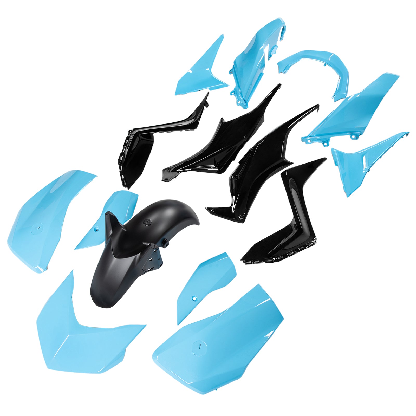 2023-2024 Yamaha X-Max 300 Xmax Injection ABS Bodywork Fairring Kit 14 #