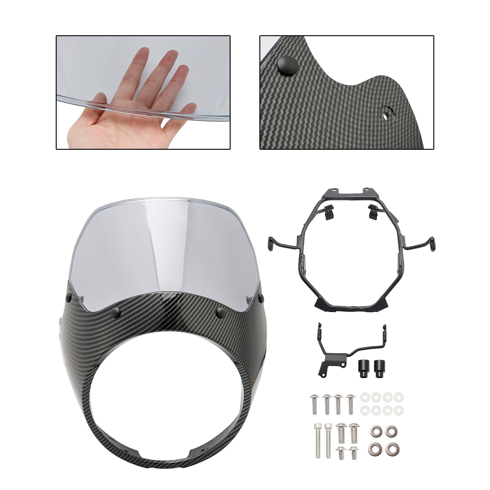 2023-2024 Honda GB350 GB350S vindrutan vindruta strålkastare