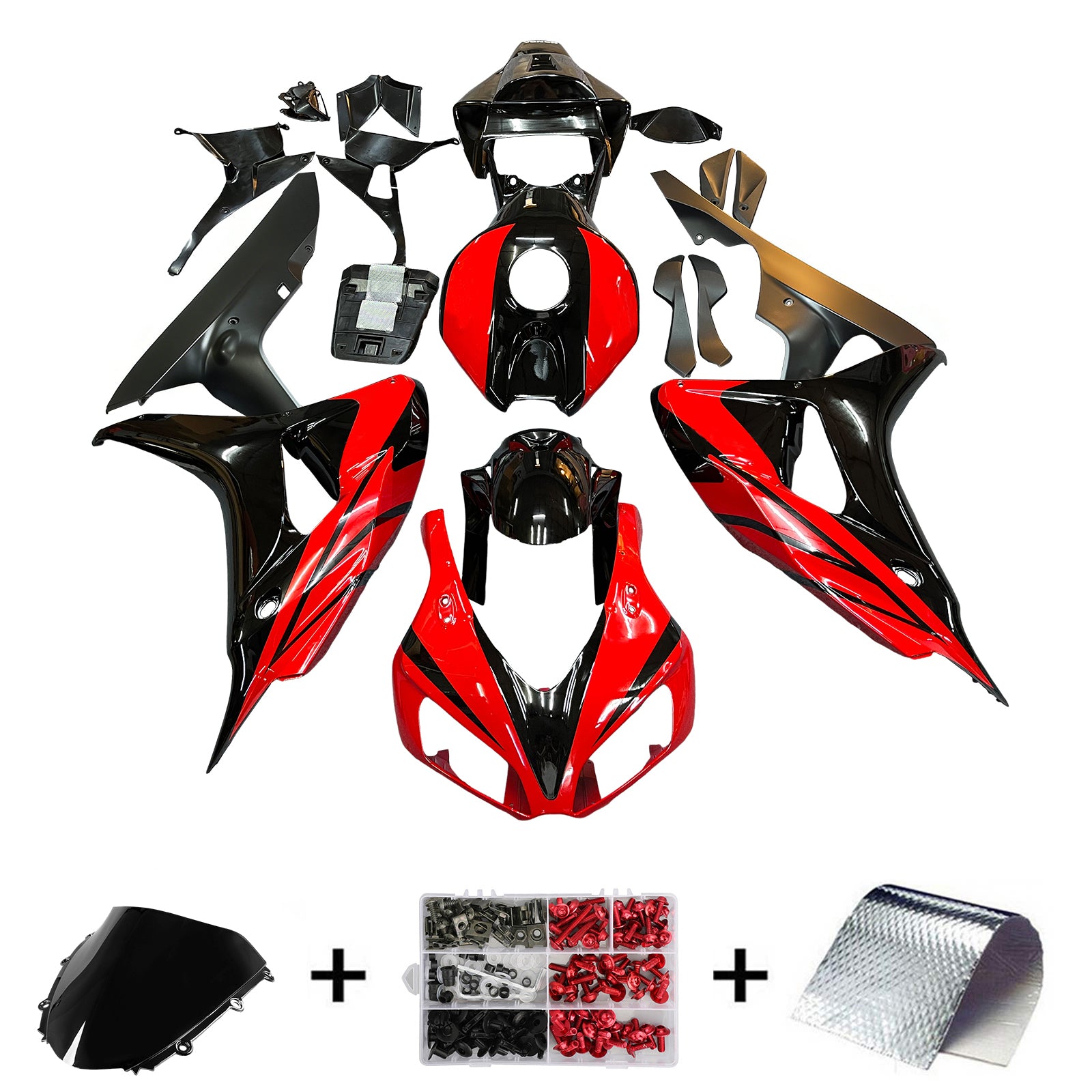 Injection Fairing Kit Bodywork Plastic ABS fit For Honda CBR1000RR 2006-2007