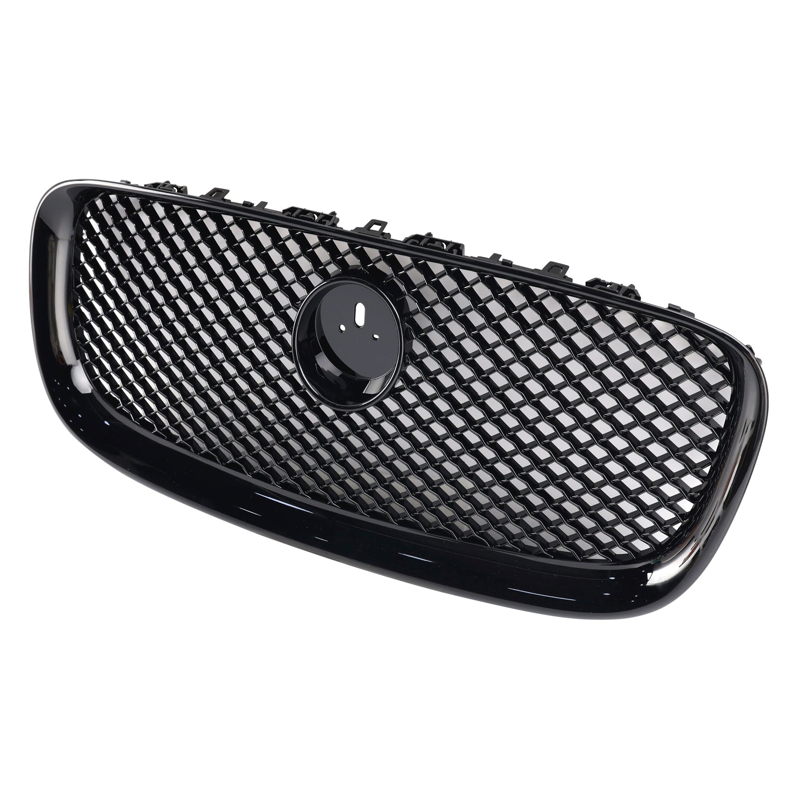 2012-2015 Jaguar XF XF-R-stijl voorbumpergrille, glanzend zwart