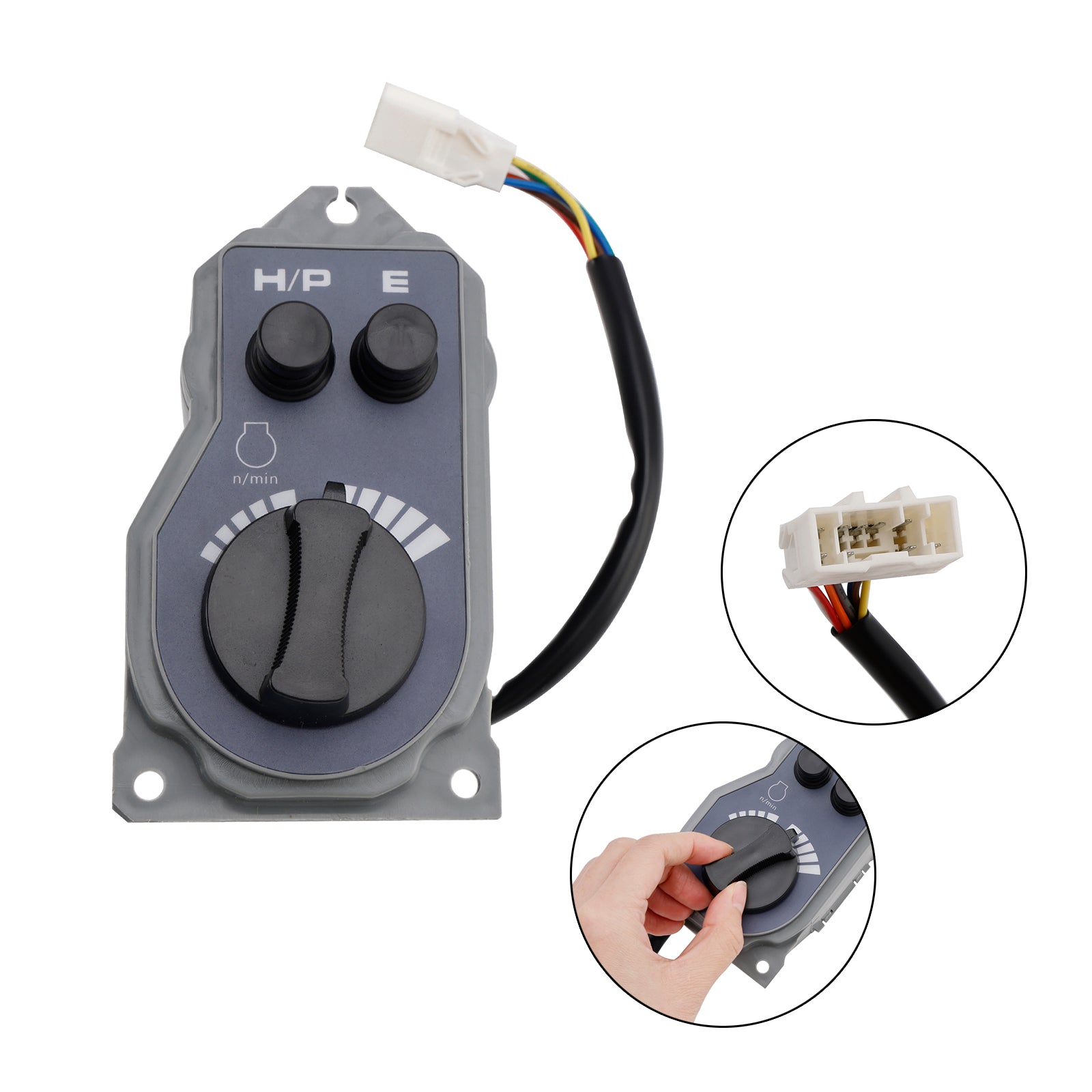 4341545 Gashendelcontroller voor Hitachi EX100-5 EX120-5 EX135USR EX200-3