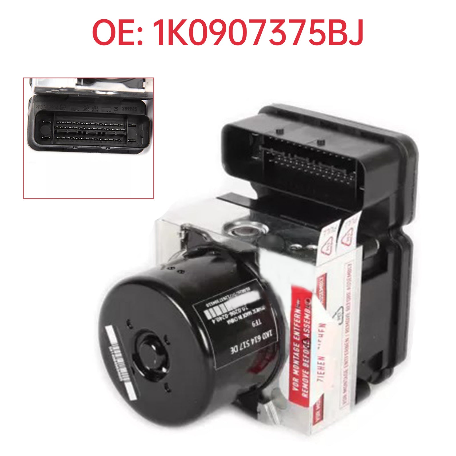 2008-2013 Skoda Superbe assemblage de pompe ABS de frein antiblocage 1K0907375BJ 1K0614517DE