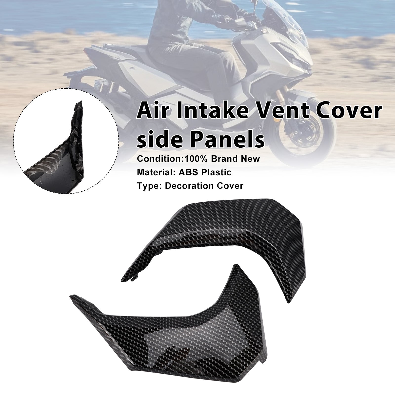 2022-2025 Honda ADV 350 Air Intake Vent Cover Side Panels Fairing
