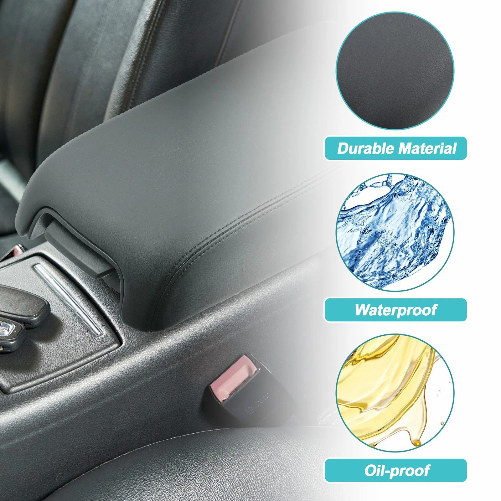 2011-2017 Dodge Charger Chrysler 300 Center Console Armrest Lid 1VT06DX9AI