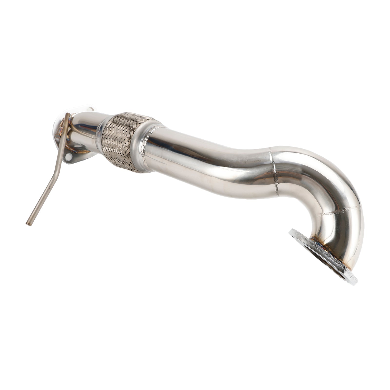 3" RVS Uitlaat Decat Downpipe Voor Audi S3 8L Tt 8N Mk1 1.8T 225 Bhp