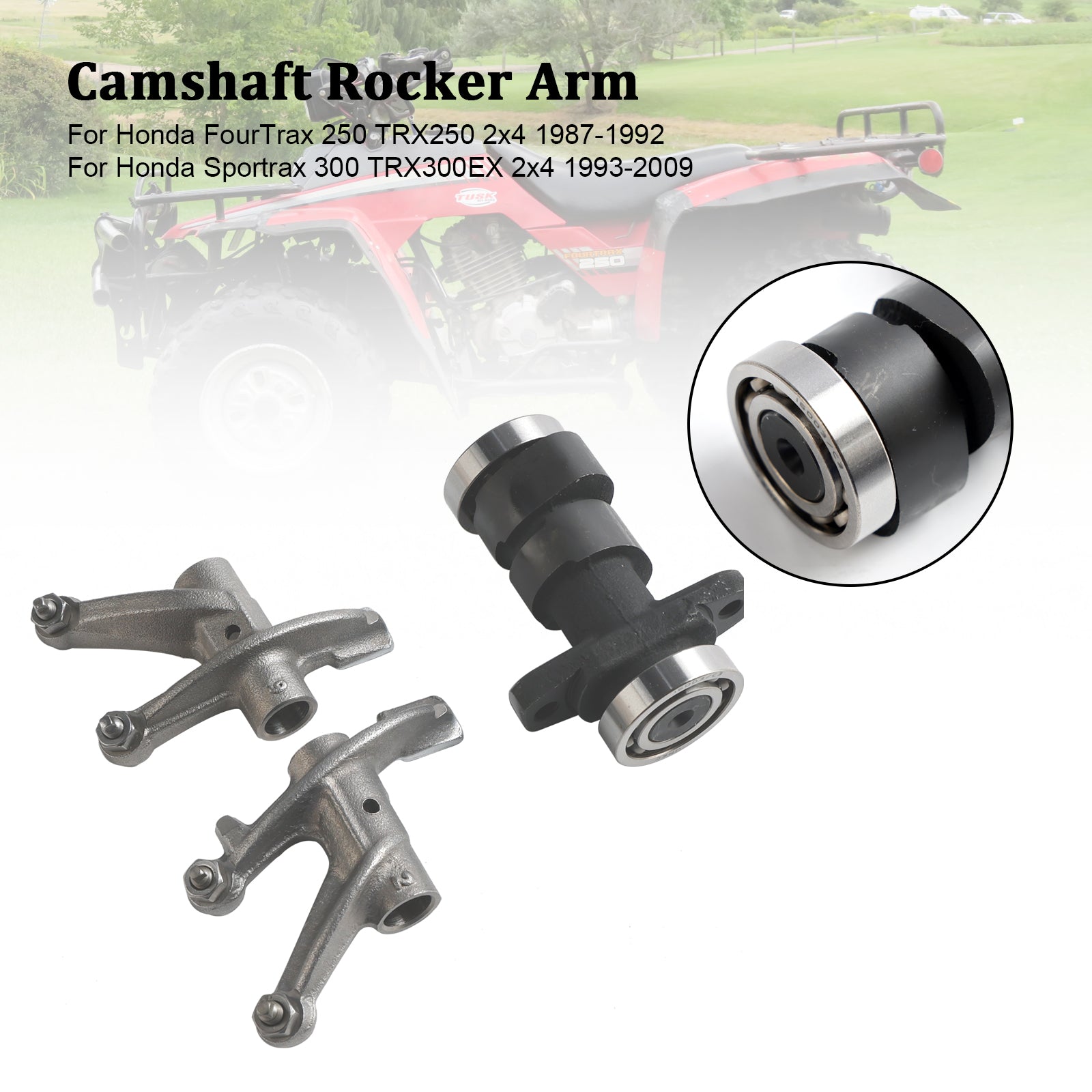 Nokkenas Tuimelaar Voor Honda Fourtrax 250 TRX250 87-92 Sportrax 300 TRX300 93-09