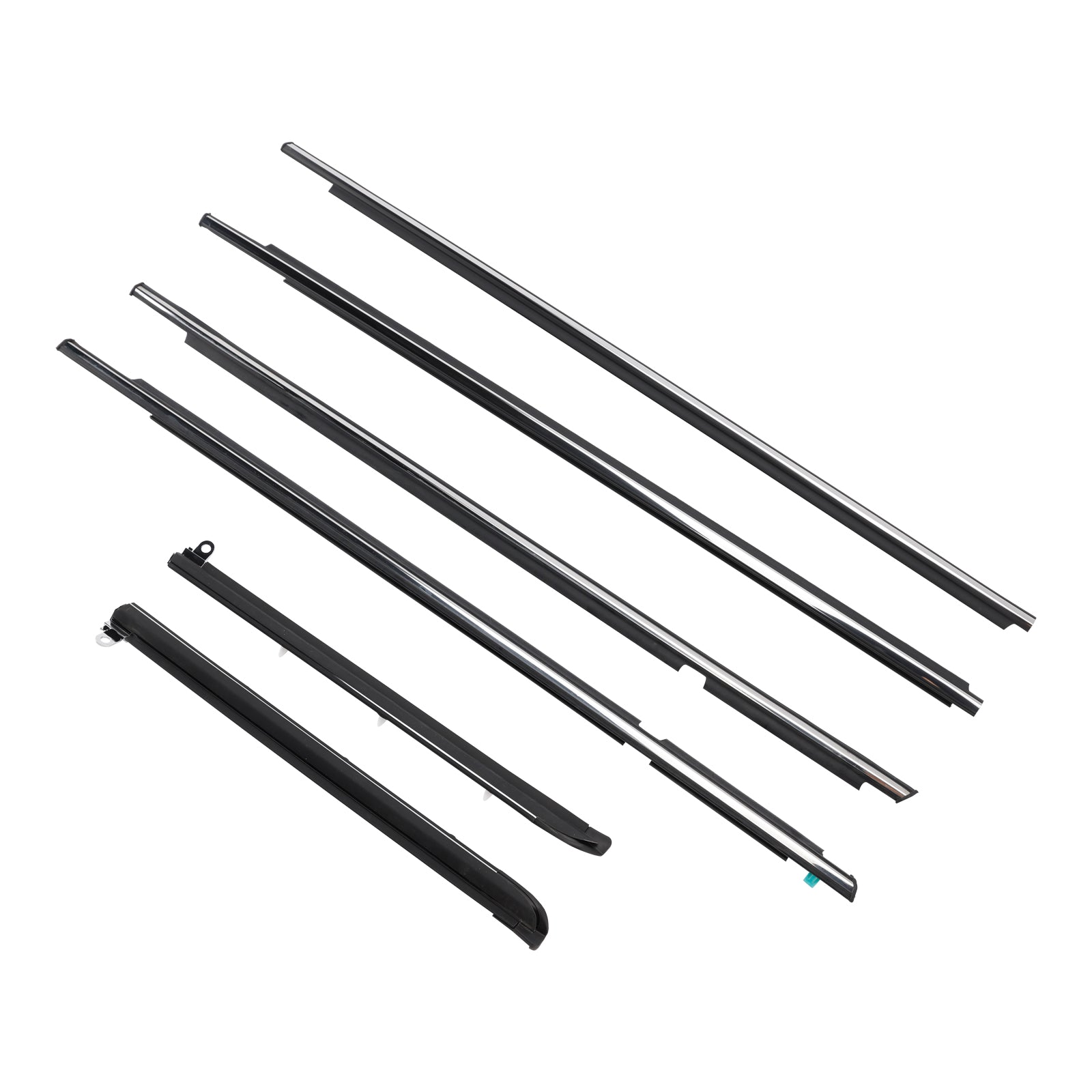 2003-2009 Toyota Lexus GX470 6pcs Quarter & Door Belt Moulding Weatherstrip