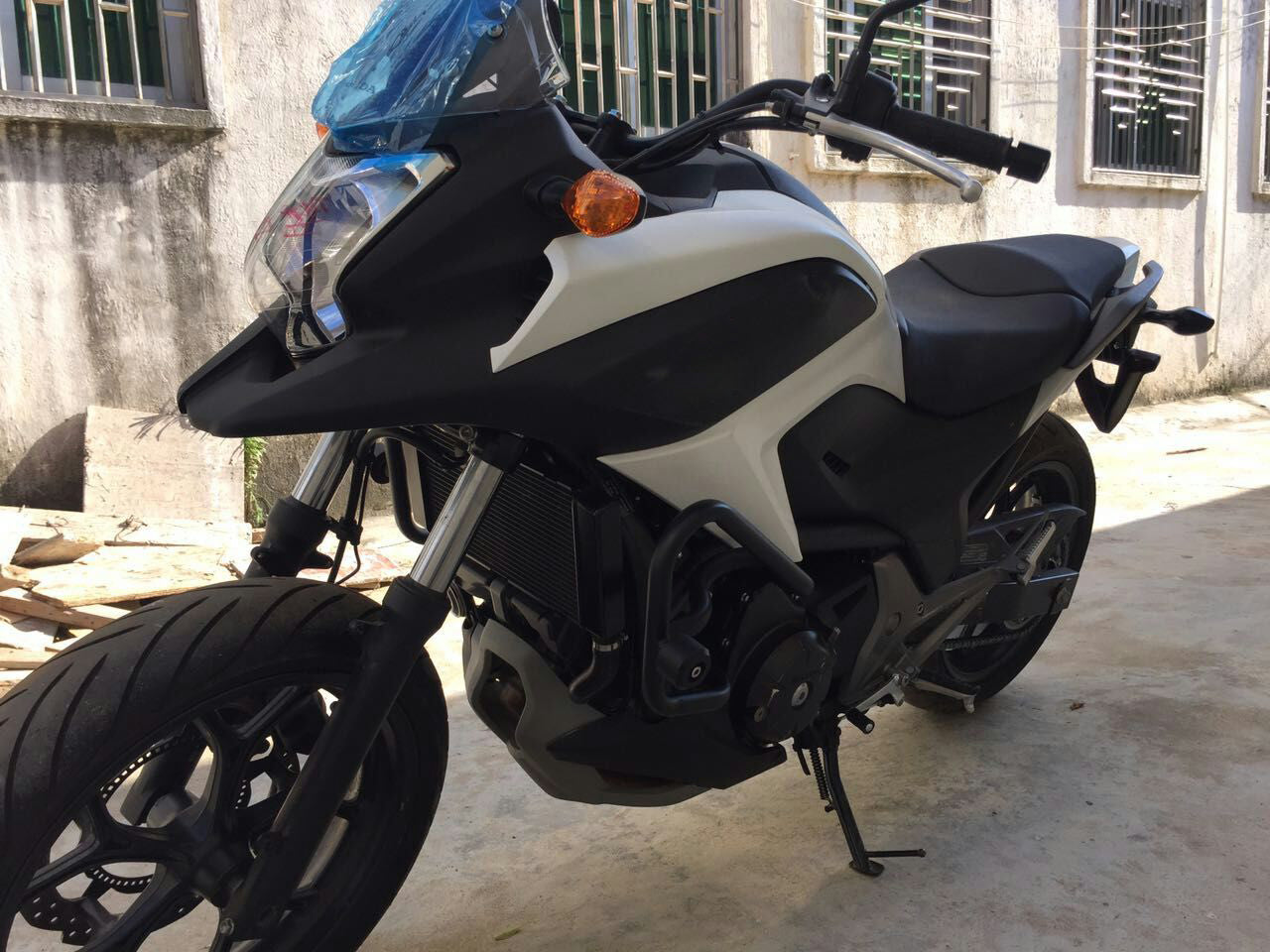 2012-2016 Honda NC750X NC750S NC700X NC700S Protección de la barra de choque del protector del motor