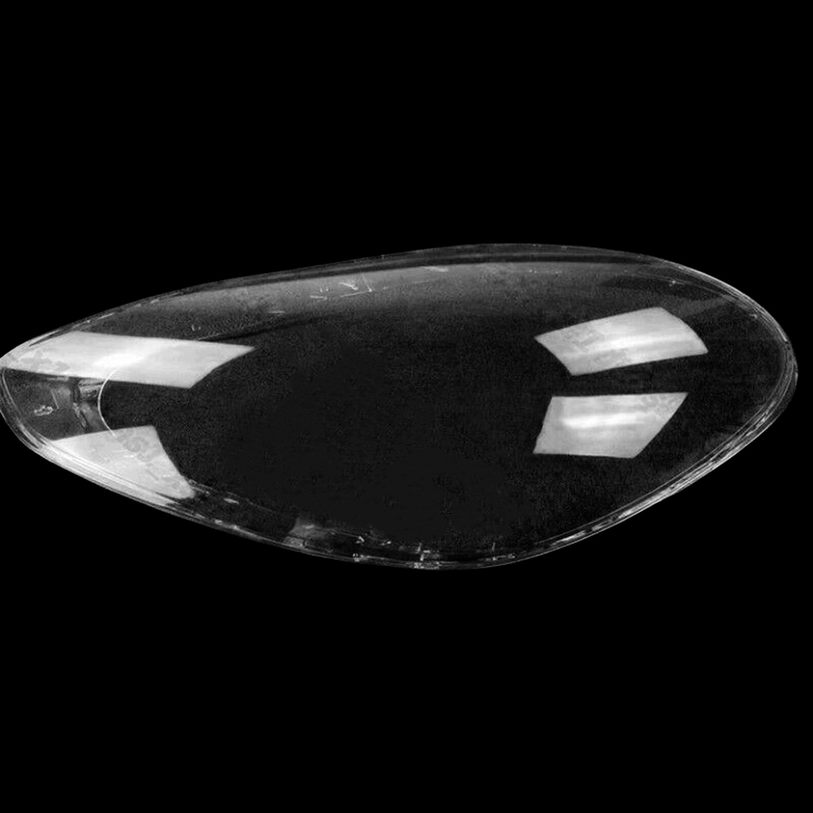 2017-2020 Porsche Panamera 2PCS Front-frontlys Linsedeksel Shell Clear