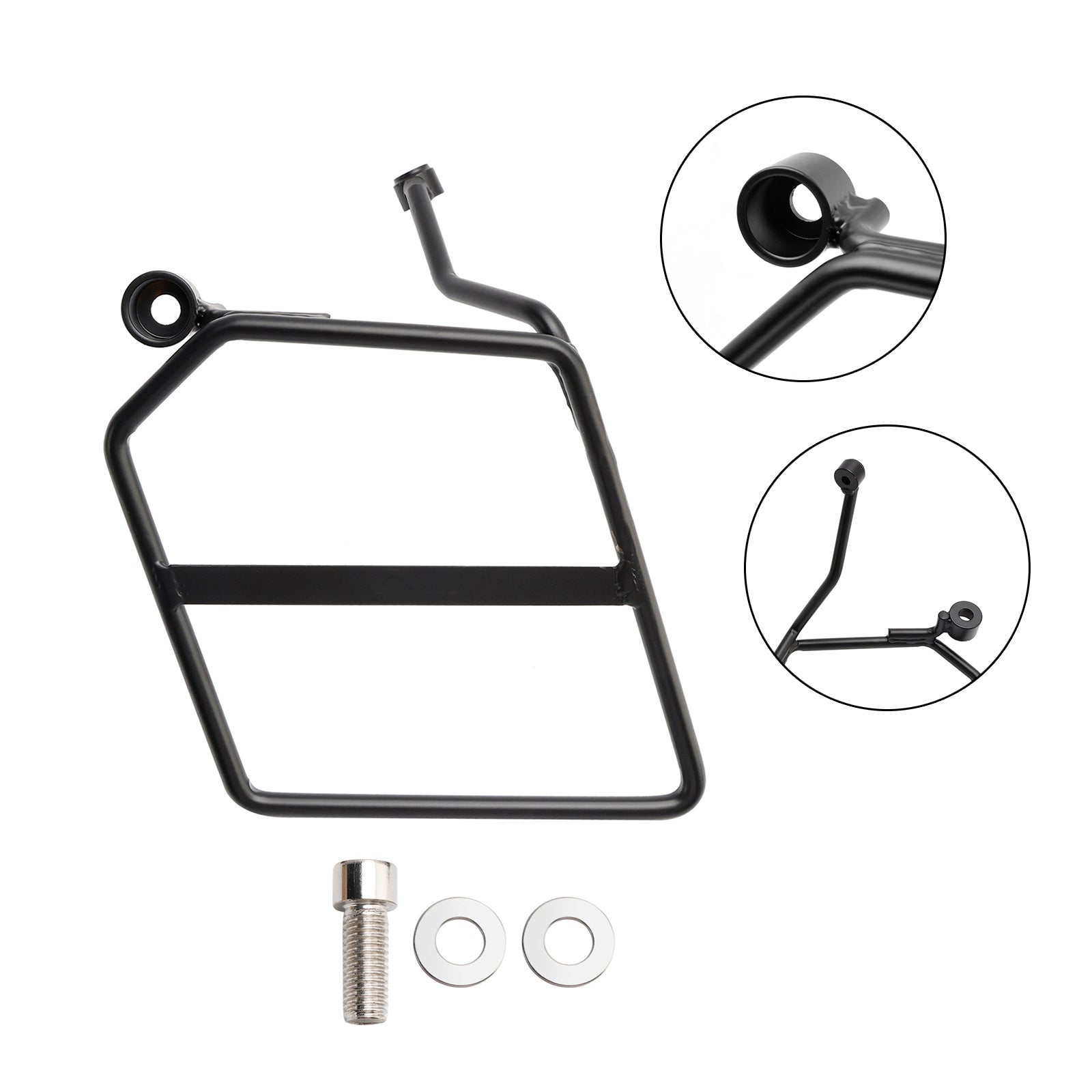 2018-2024 Honda Monkey 125 Sac à bagages Sac de selle côté montagne gauche Black