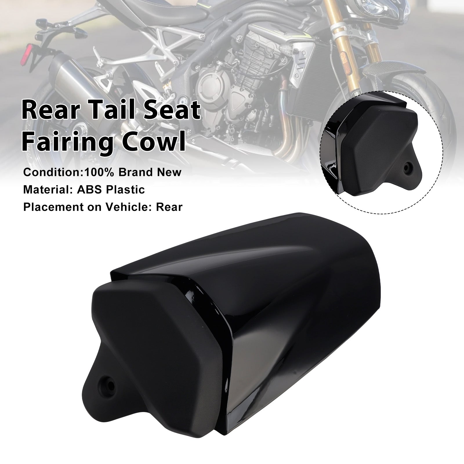 2025-2026 For Speed Triple 1200 RS Rear Tail Seat Fairing Cowl Cover