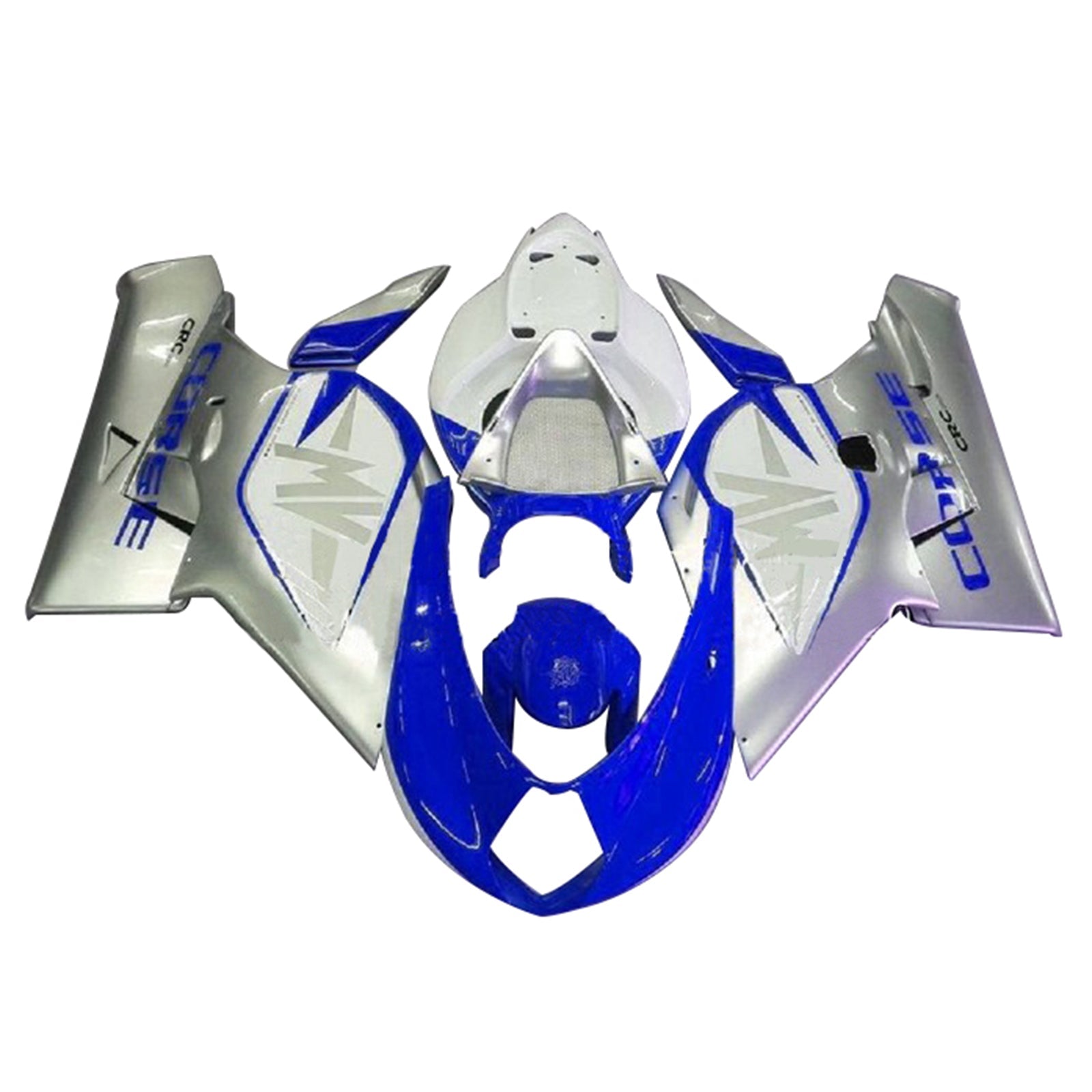 2005-2006 MV Agusta F4 1000 Kit de carénage Kit de carrosserie en plastique Abs