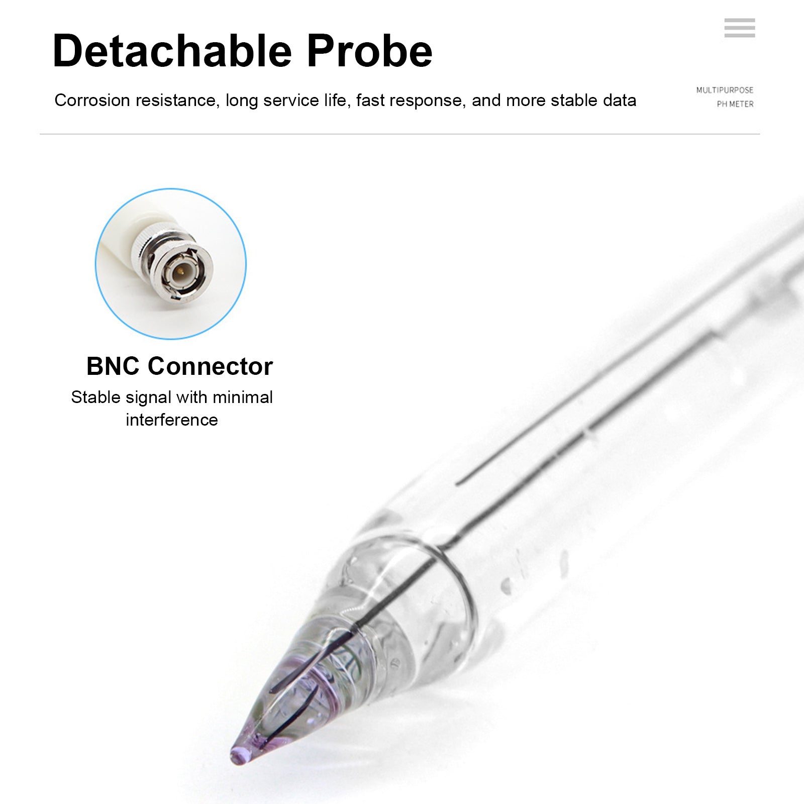 TERMOMEMEMOMER PEM PH pre pera s ovocím ovocného mäsa laboratórium digitálna kyslosť pH tester