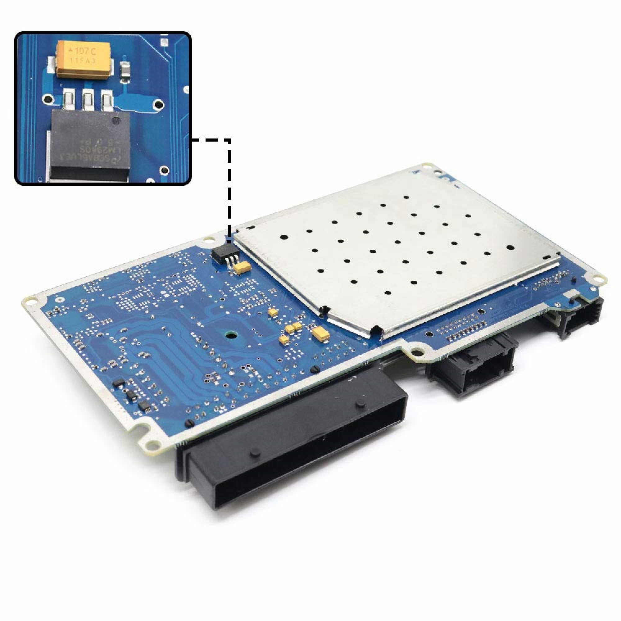 Doska obvodu hlavného zosilňovača AMP 2G Booster 4L0035223D pre Audi Q7 2007-2009