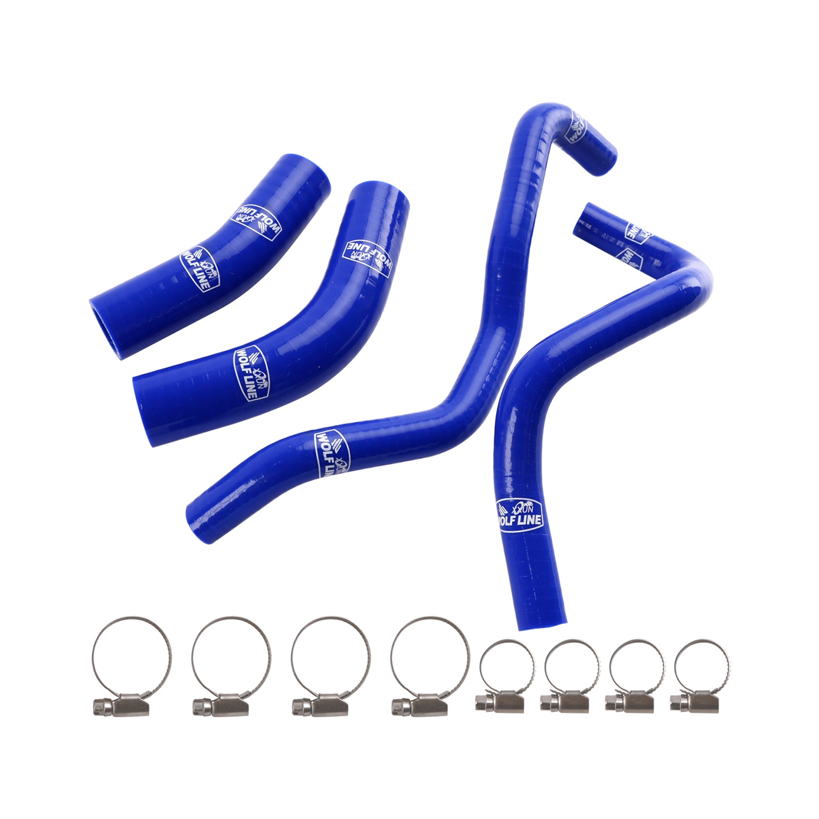 Kit de durites de refroidissement de radiateur en silicone pour Yamaha Tenere 700 2019-2024